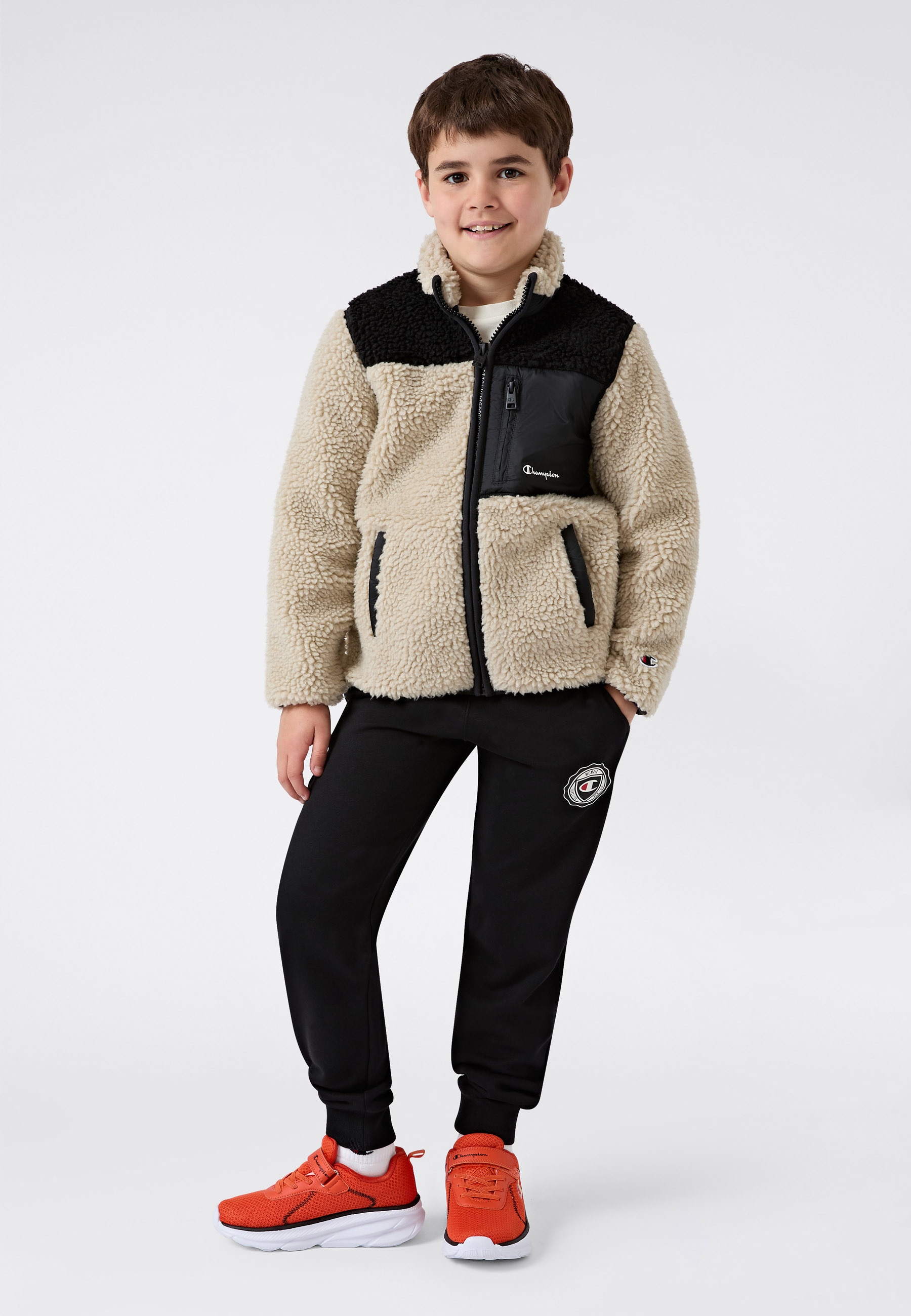 Champion Fleecejacke »SPORTWEAR ZIP-UP Standard Fit Polar« 1 Stk. tlg. für Freizeitaktivitäten, aus Polyester, sportlicher Stil