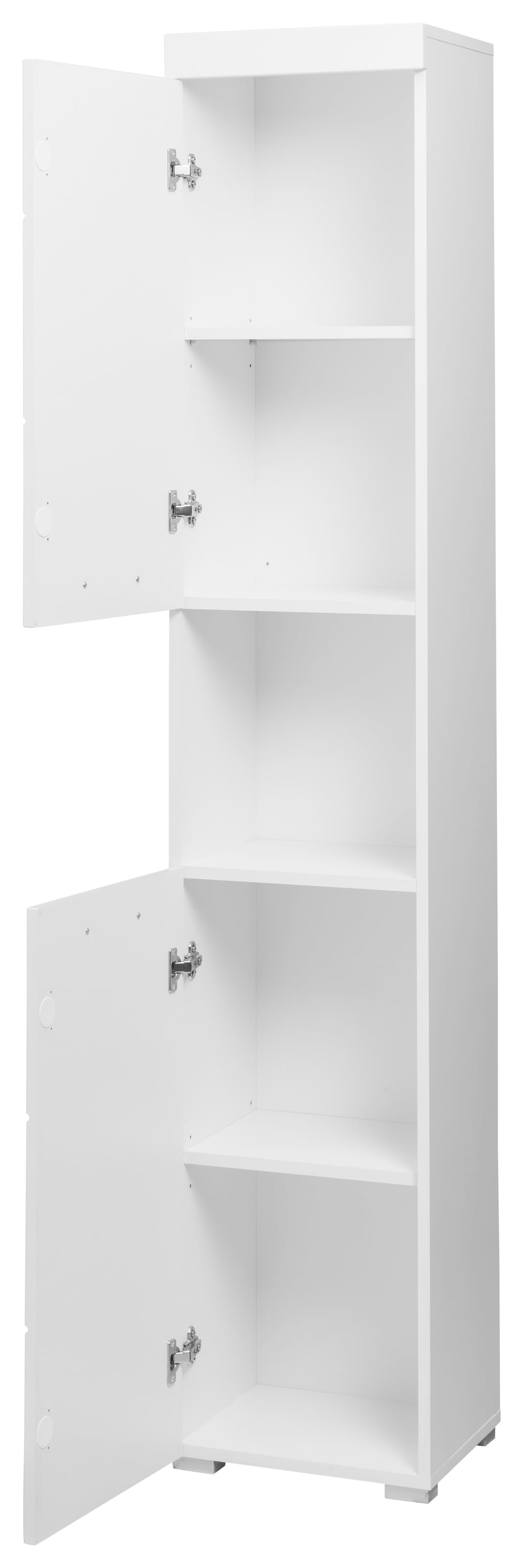 welltime Hochschrank »Avena«, Badschrank mit 2 Türen & 1 Fach - (B/T/H) 37/31/190 cm