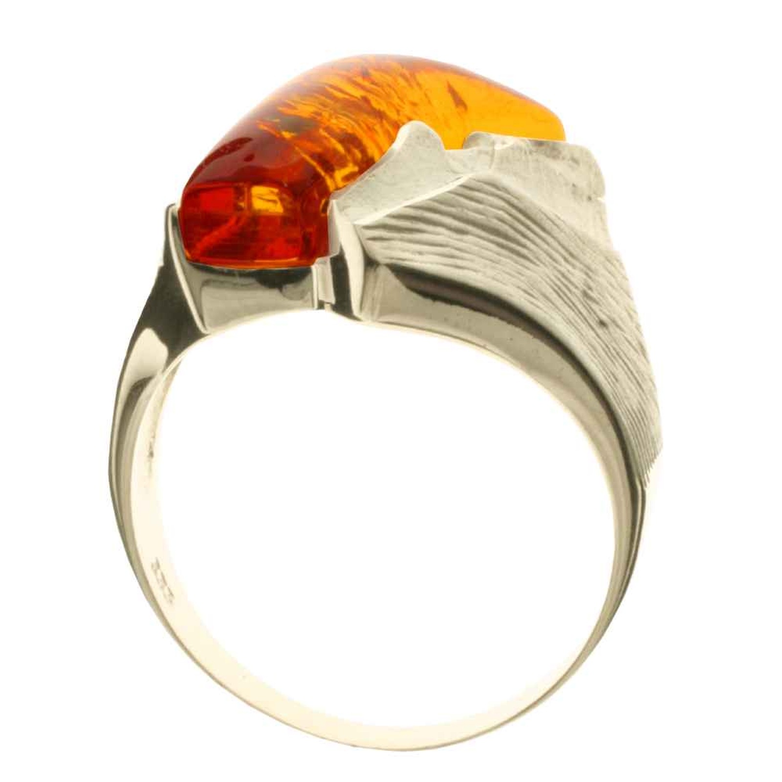 OSTSEE-SCHMUCK Fingerring »- Mette - Gold 333/000 - Bernstein«