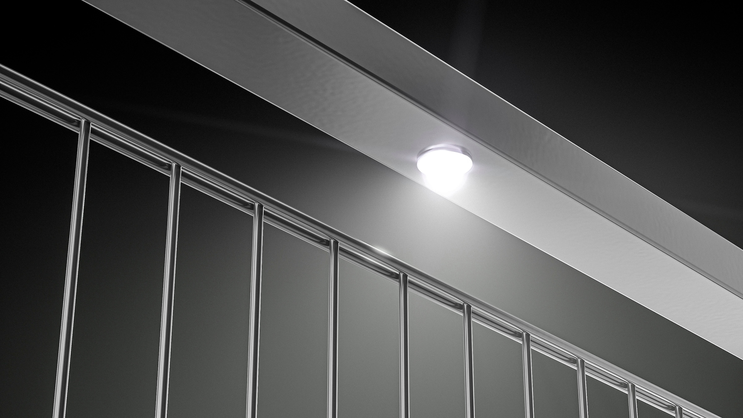 Alberts LED Einbauleuchte »Lichtsystem Highlight«, aufsteckbar, mit 3 Leuchtmitteln für 6 m Zaunlänge