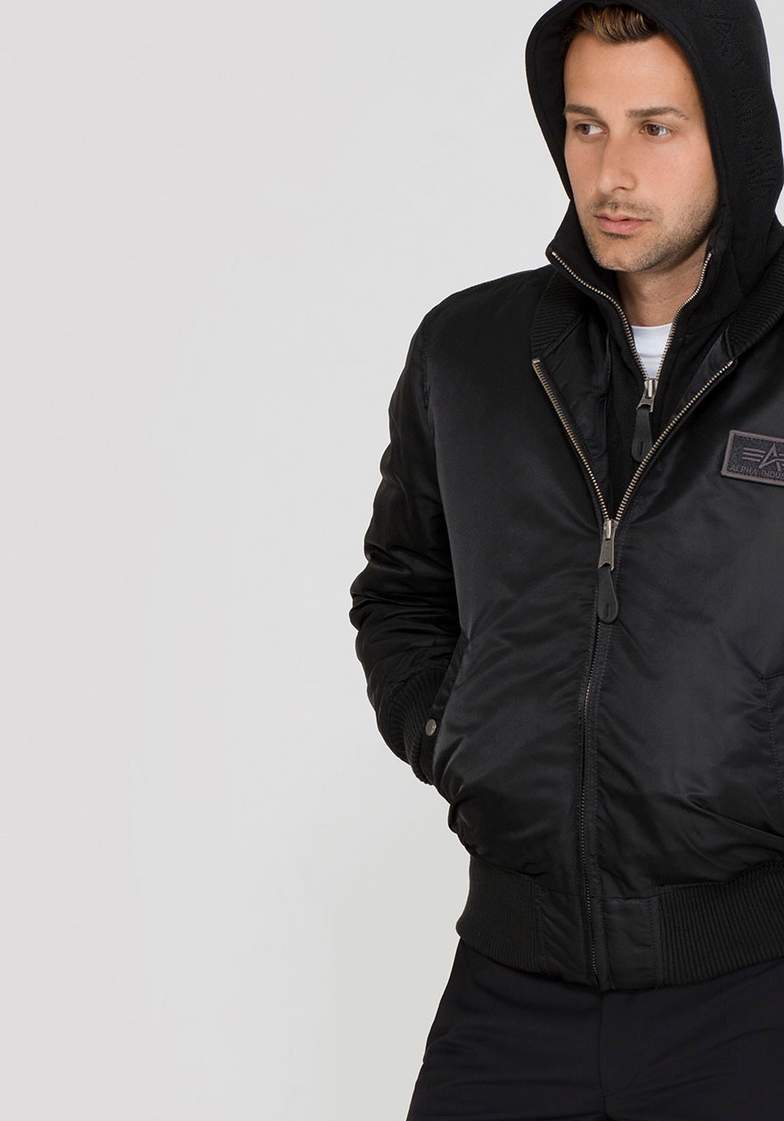 Alpha Industries Bomberjacke »MA-1 D-TEC«, mit Kapuze