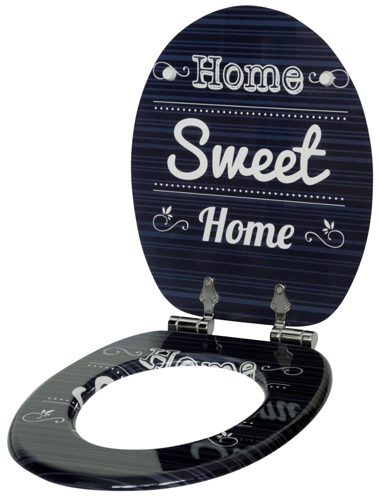 Sanilo WC-Sitz »Home Sweet Home«, mit Absenkautomatik