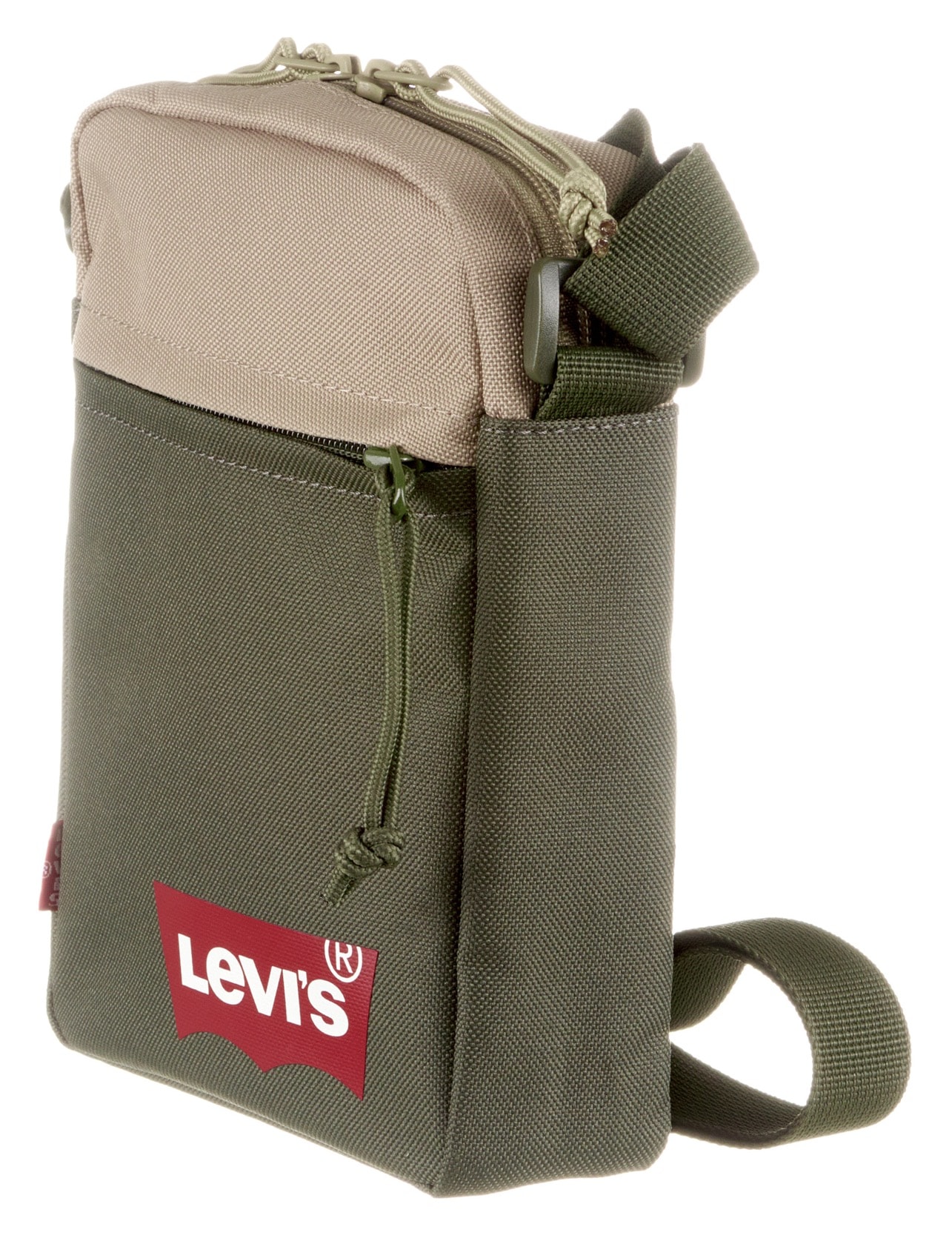 Levi's® Umhängetasche »MINI CROSSBODY SOLID (RED BATWING)«, modische Mini Bag Schultertasche