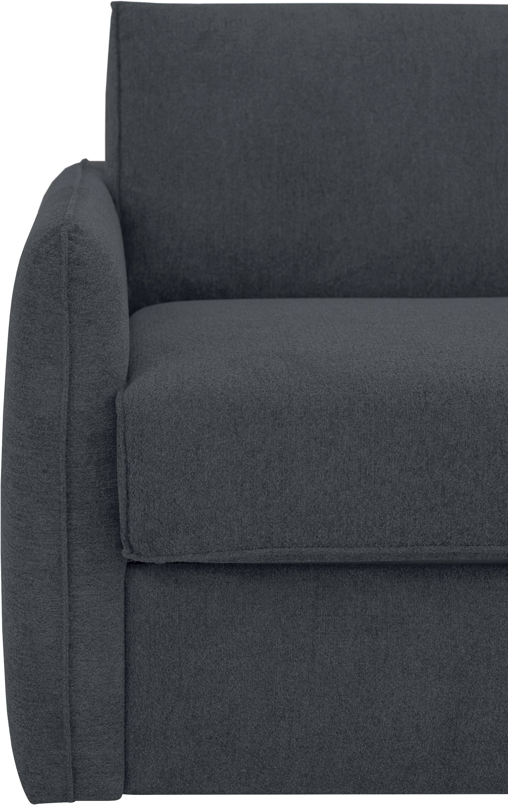 Home affaire Schlafsofa »Bergamons« 2-Sitzer, mit Dauerschlaffunktion, inkl. Federkernmatratze, Lattenrost