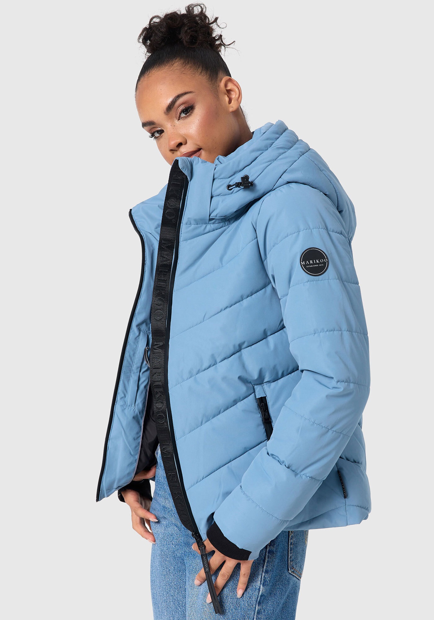 Marikoo Winterjacke »Marikoo Samuiaa Damen Steppjacke B986«