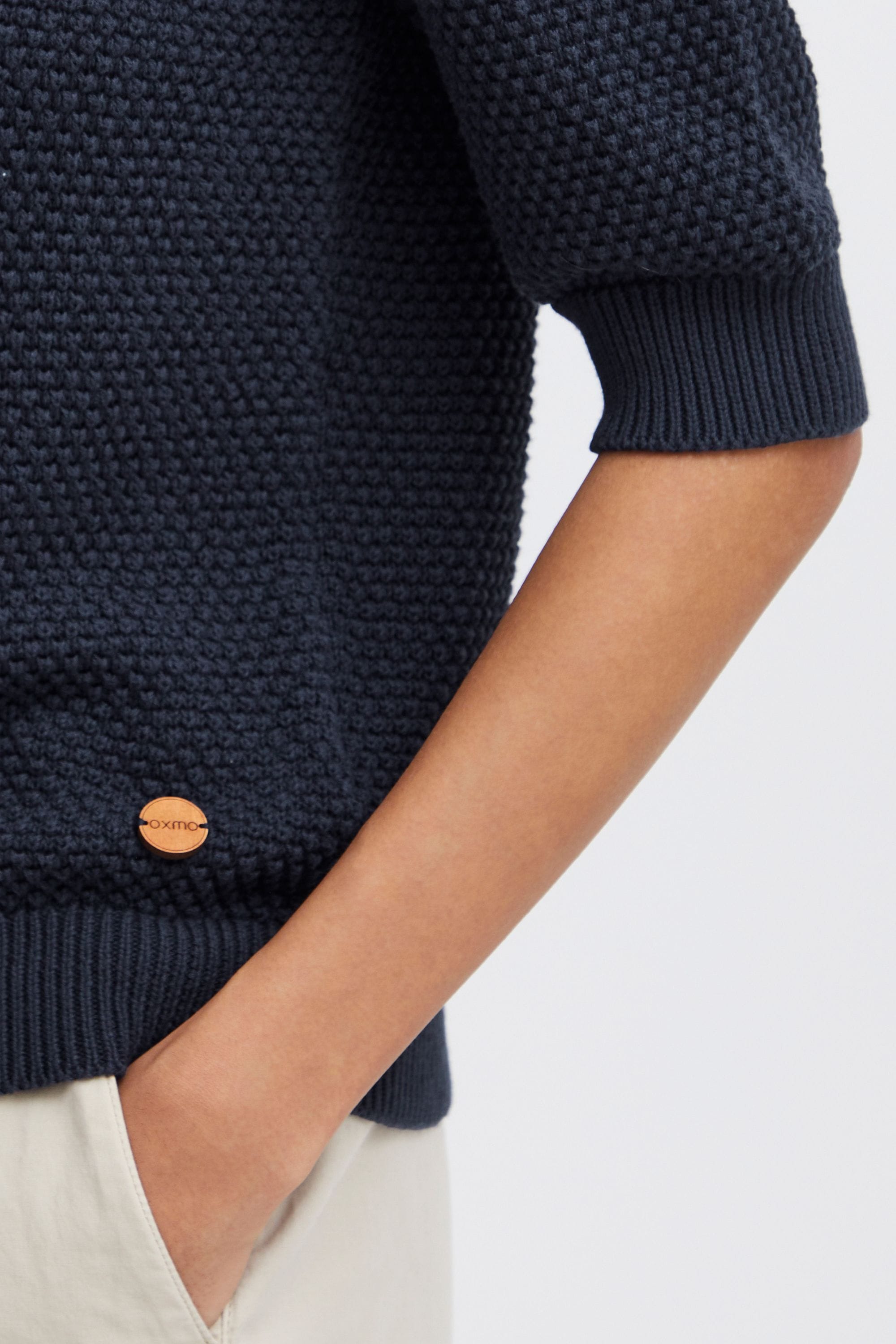 OXMO Longsleeve »Strickpullover OXMicha«