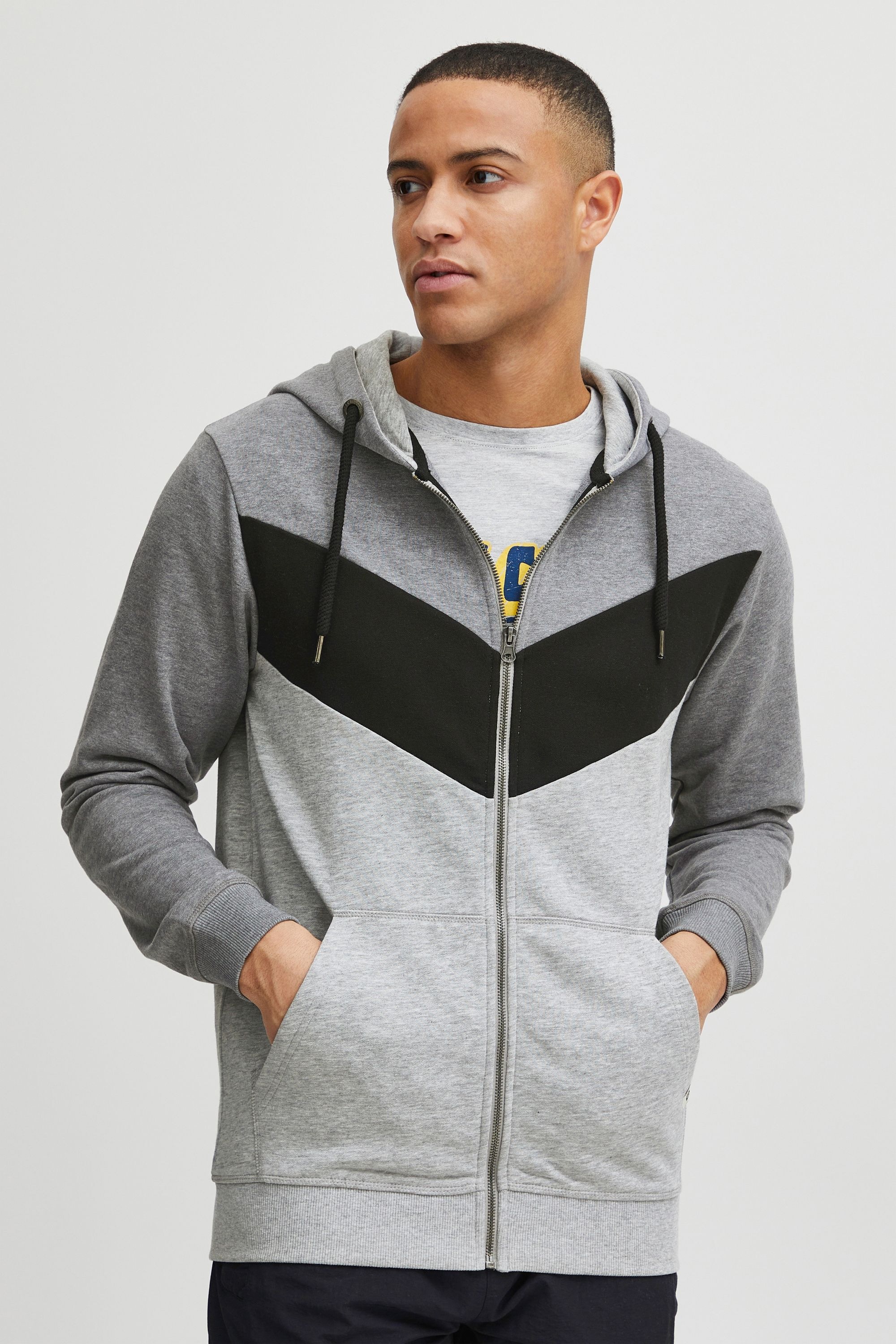 Indicode Kapuzensweatjacke »Kapuzensweatjacke IDPock«