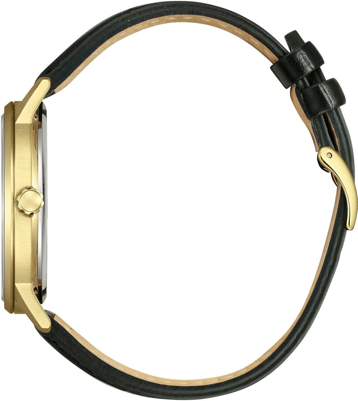 Citizen Solaruhr Armbanduhr, Herrenuhr, Lederarmband, analog, Datum, Eco-Drive