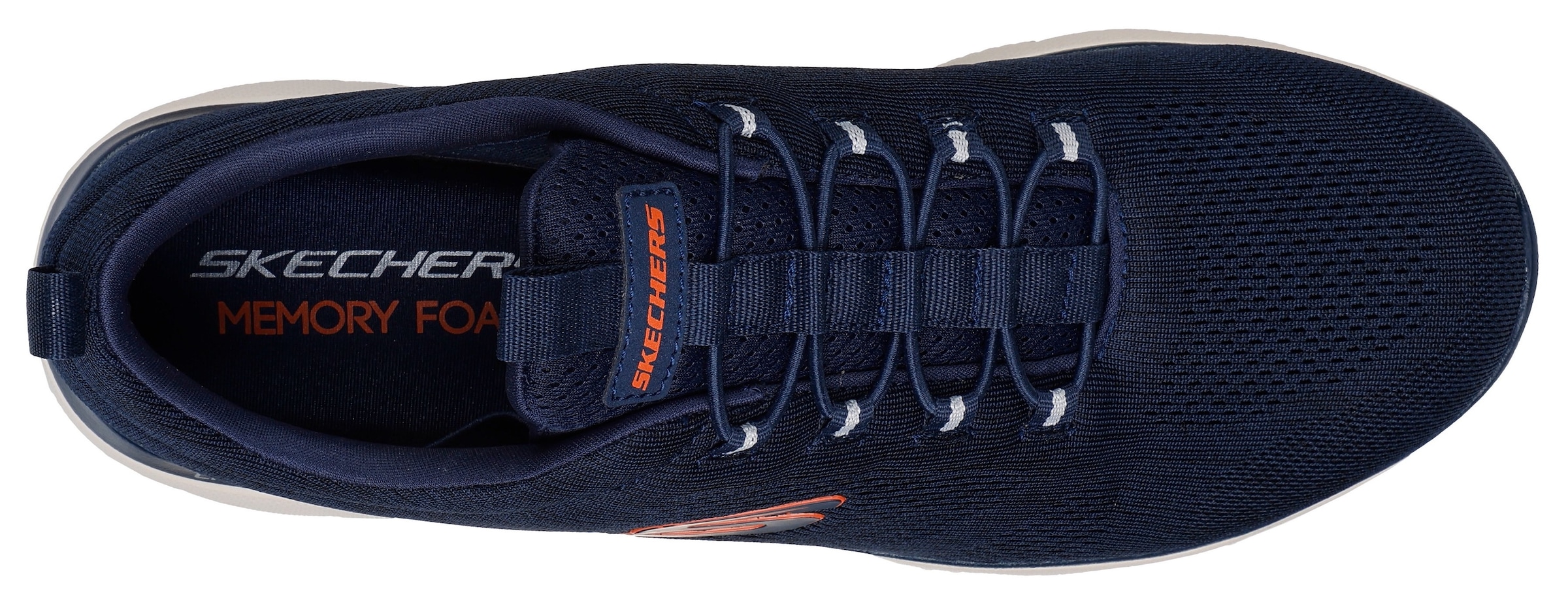 Skechers Slip-On Sneaker »SUMMITS«, Freizeitschuh, Slipper, Komfortschuh mit elastischer Bungee-Schnürung