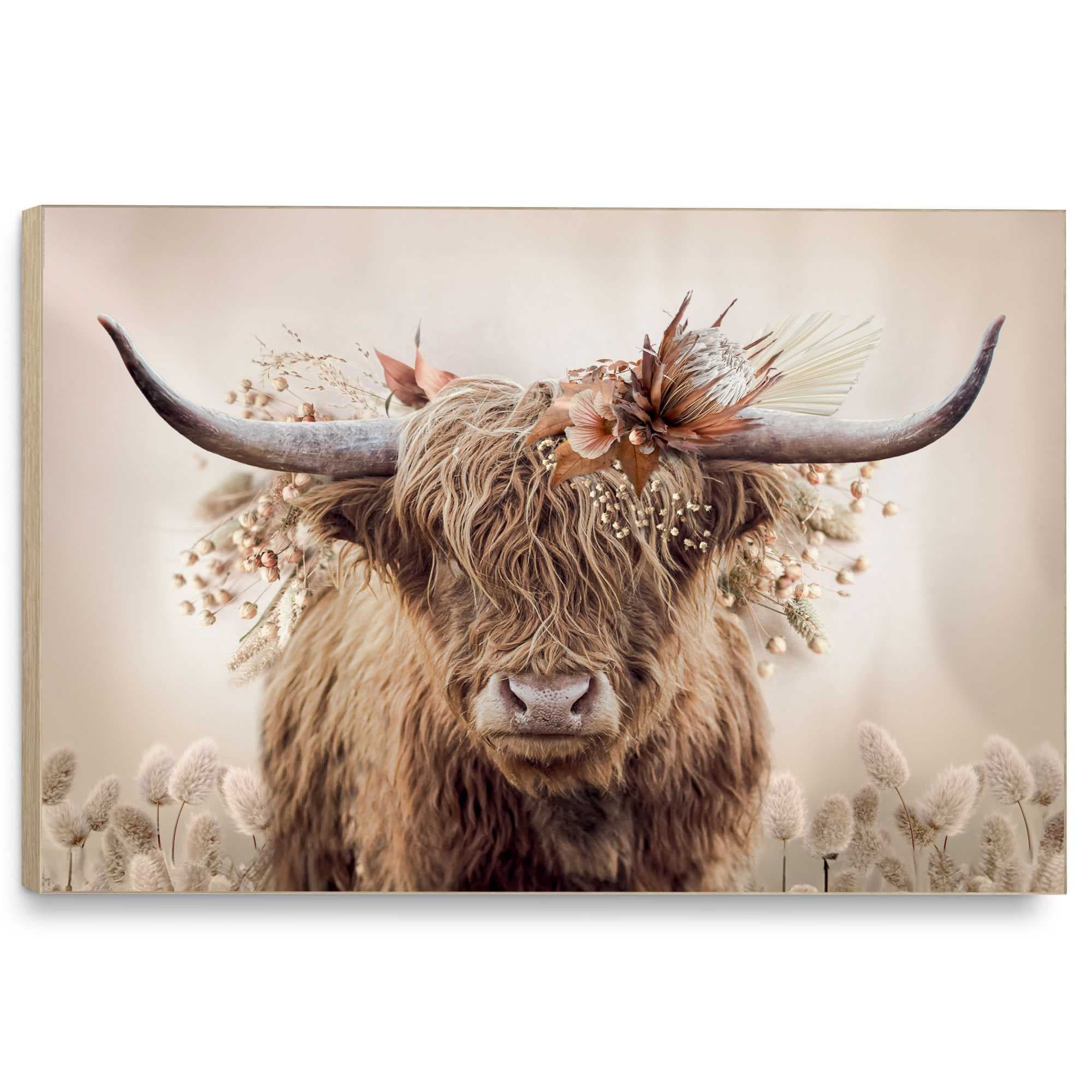 Reinders! Wandbild »Floral Highlander«