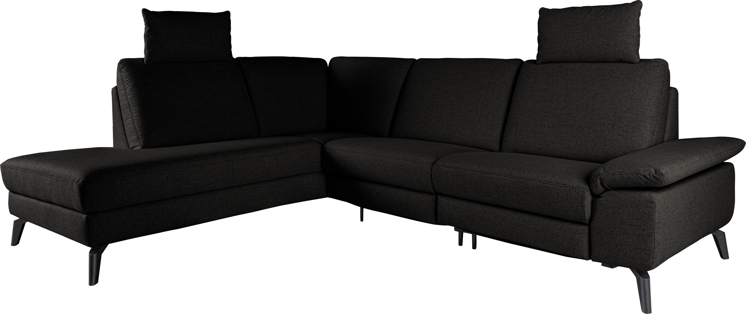 alina Ecksofa, inkl. Kopfstützen, wahlweise mit Relaxfunktion, Breite: 243 cm