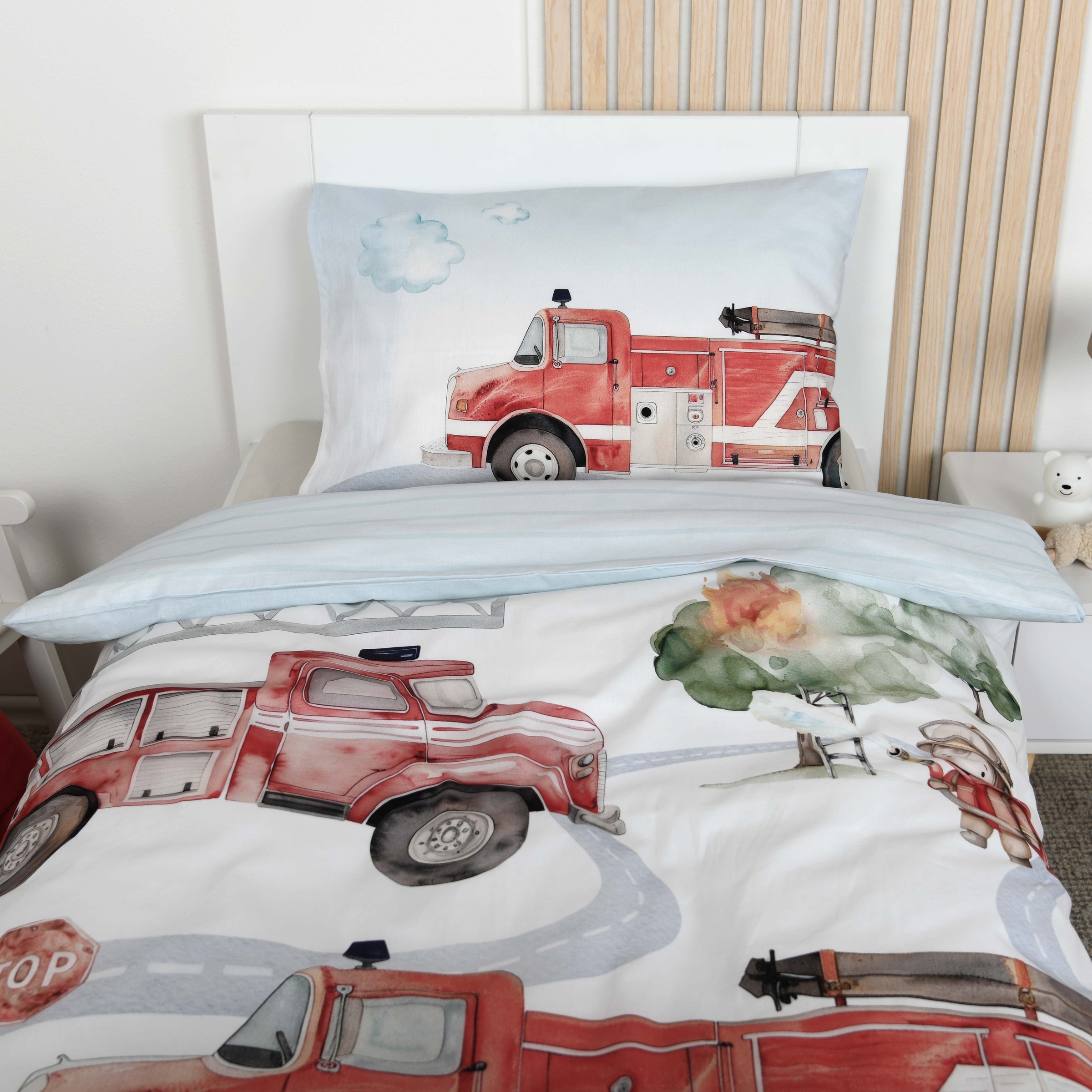 Baby Best Babybettwäsche »Feuerwehr« 2 Wendebettwäsche