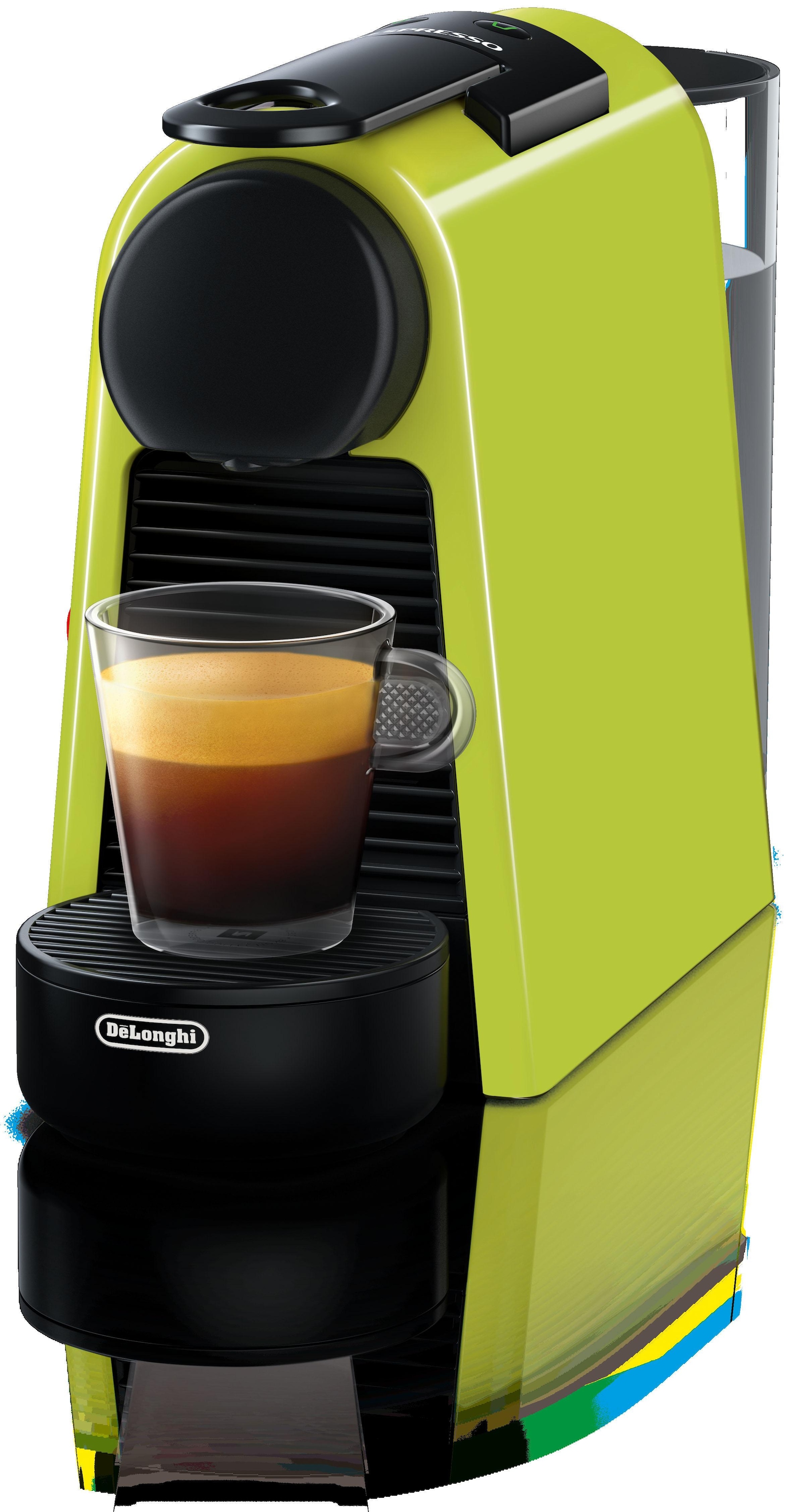 Nespresso Kapselmaschine »Essenza Mini EN85.L von DeLonghi, Lime Green«, inkl. Willkommenspaket mit 7 Kapseln