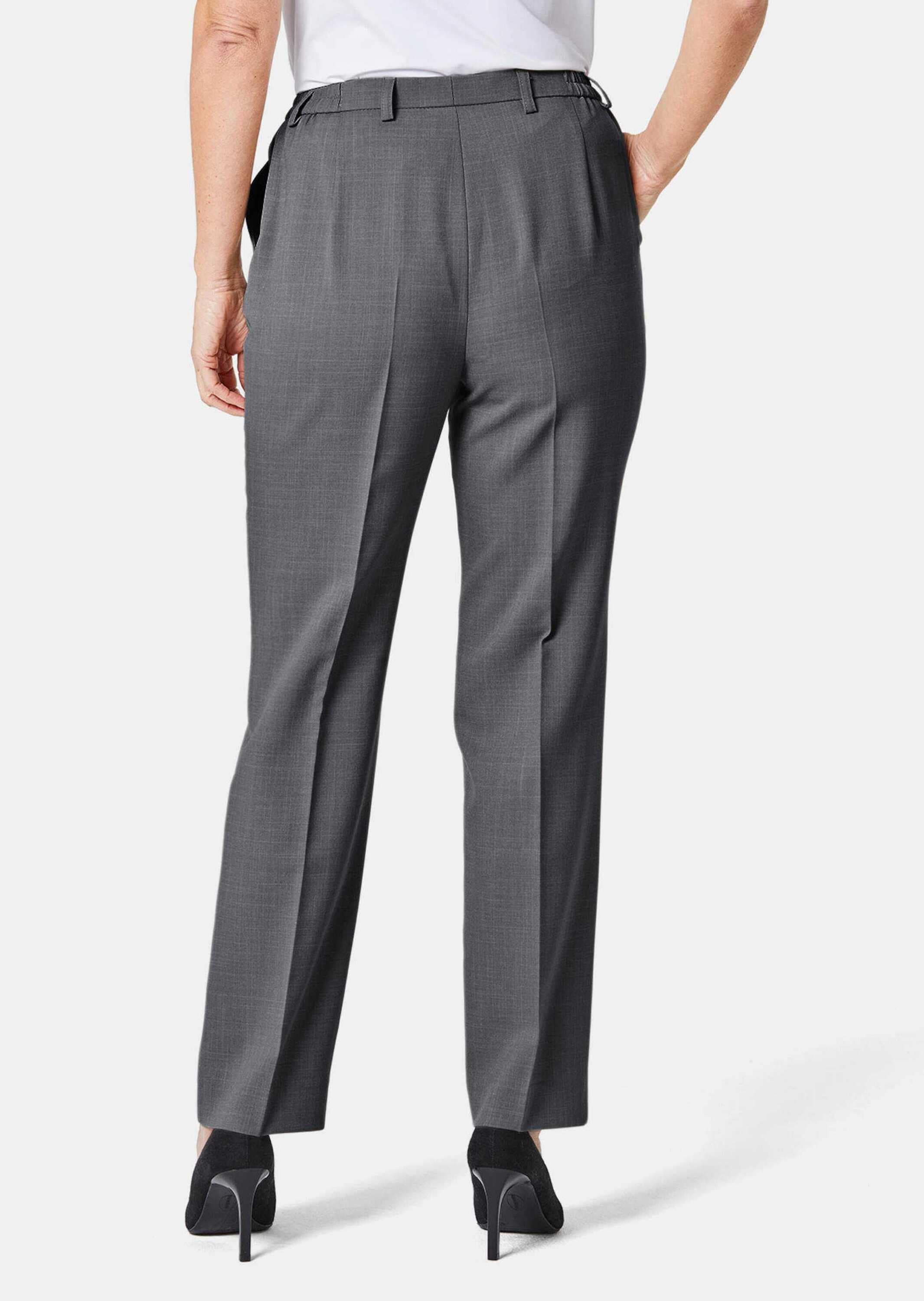 GOLDNER 2-in-1-Hose »Kurzgröße Knitterarme Hose Carla mit SilverFresh-Ausrüstung«