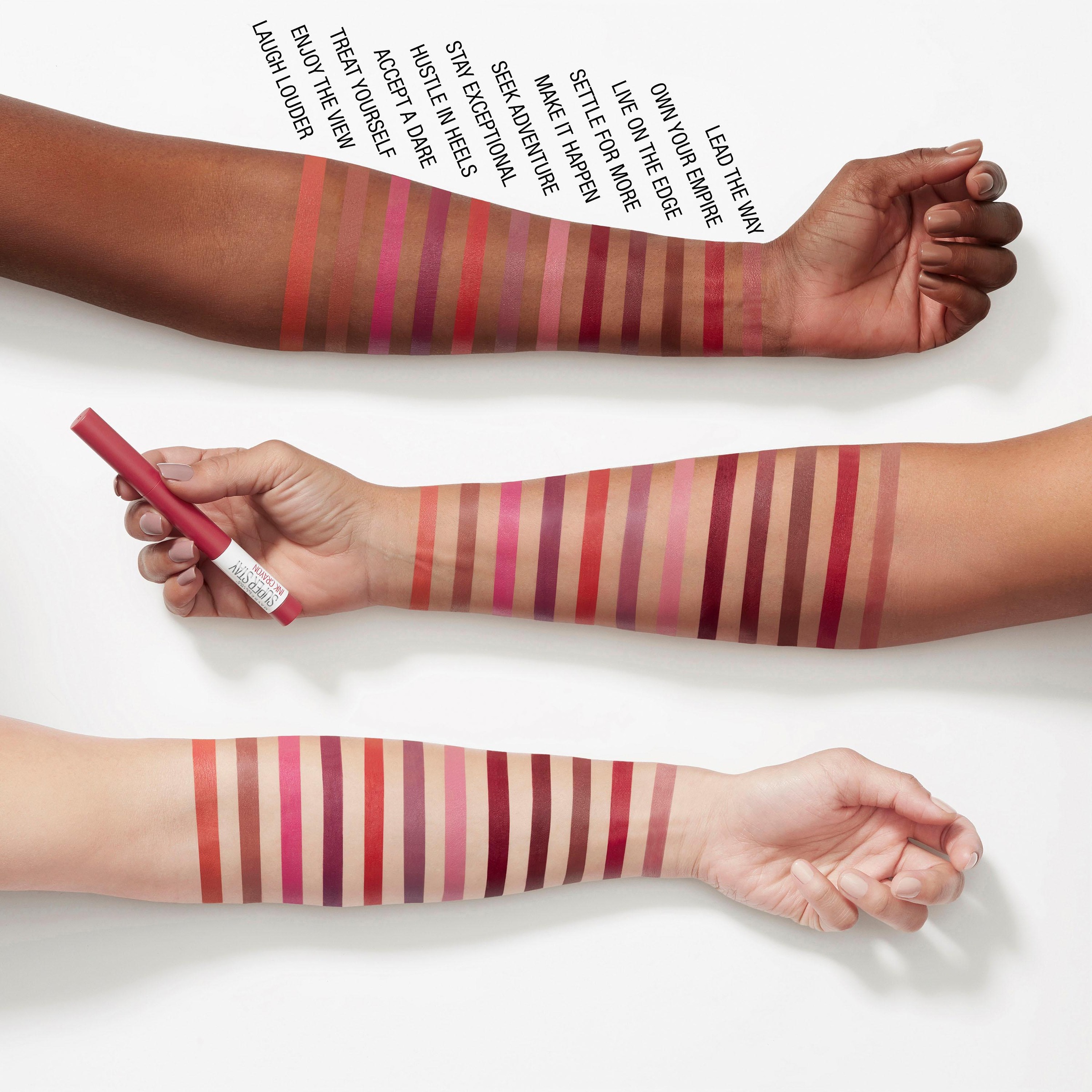 MAYBELLINE NEW YORK Lippenstift »Super Stay Ink Crayon«, mit natürlichen Inhaltstoffen