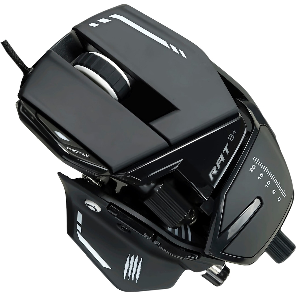 Mad Catz Gaming-Maus »R.A.T. 8+«, kabelgebunden