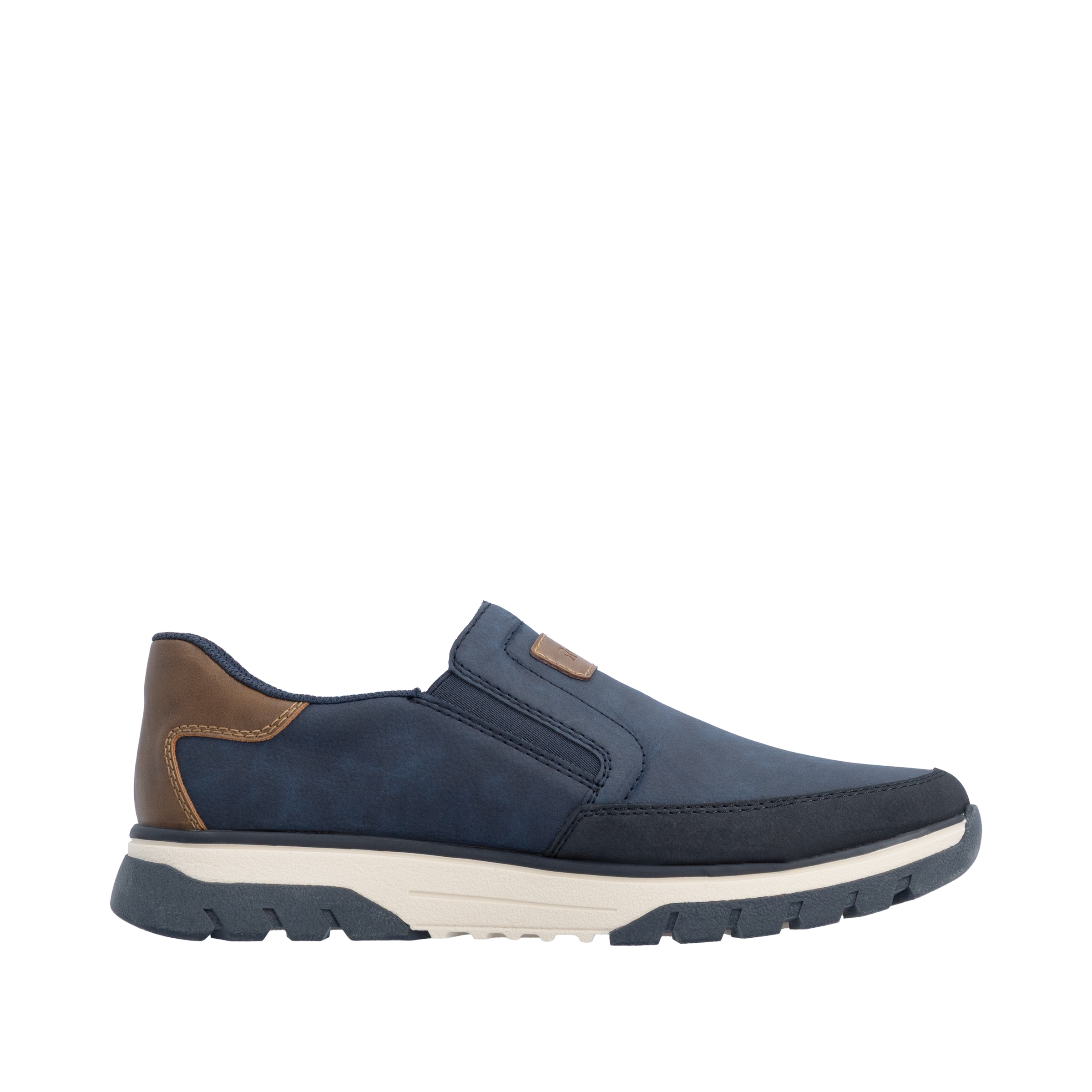 Rieker Slip-On Sneaker  Slipper, Schlupfschuh, Halbschuh mit weicher MemoSoft-Innensohle