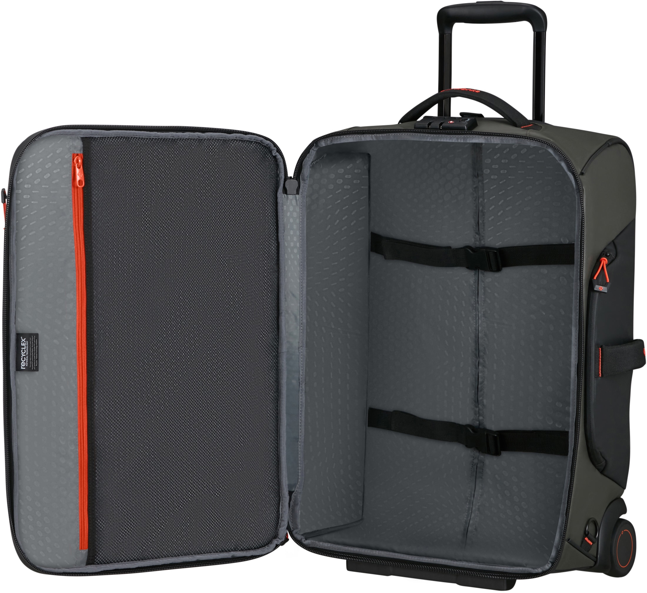 Samsonite Reisetasche »ECODIVER«, mit Trolley- und Rucksackfunktion; teilweise aus recyceltem Material