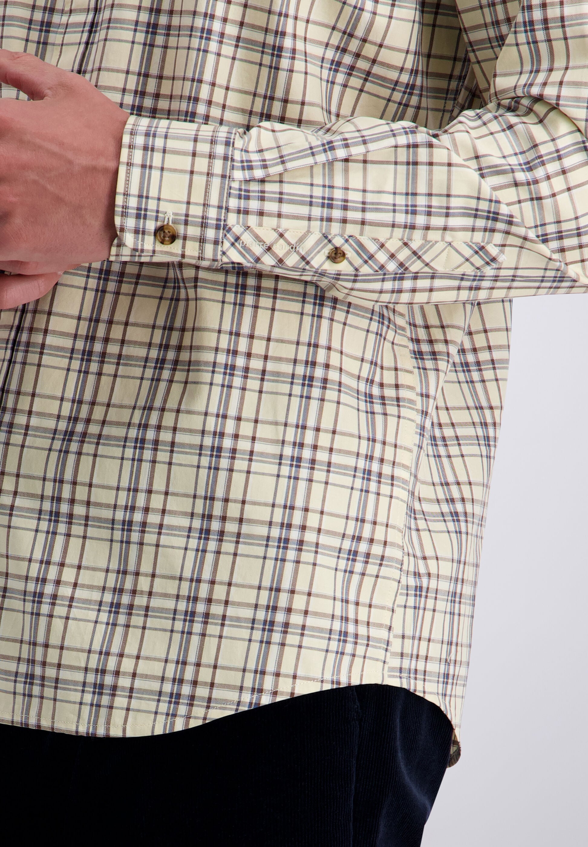 Pierre Cardin Langarmhemd »Pierre Cardin Hemd« im Karodesign