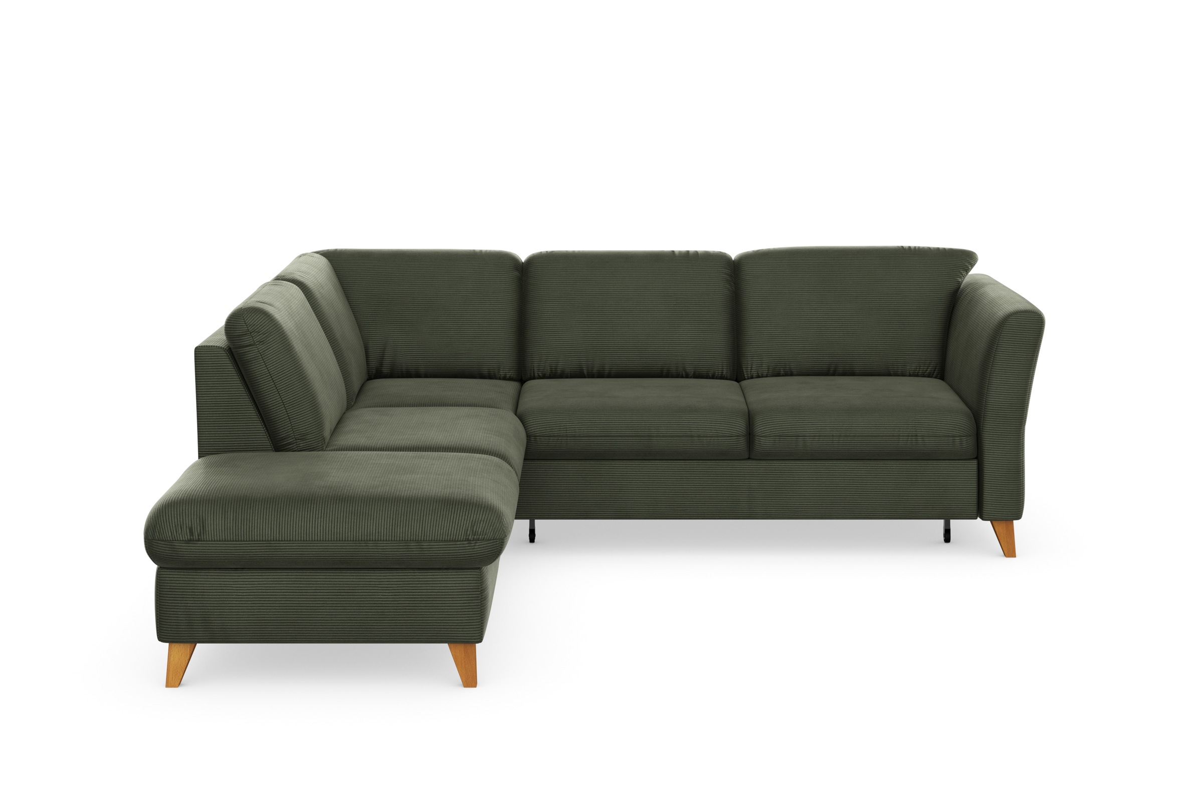 Home affaire Ecksofa »Trelleborg L-Form«, wahlweise mit Bettfunktion und Bettkasten, inkl. Federkern-Polsterung