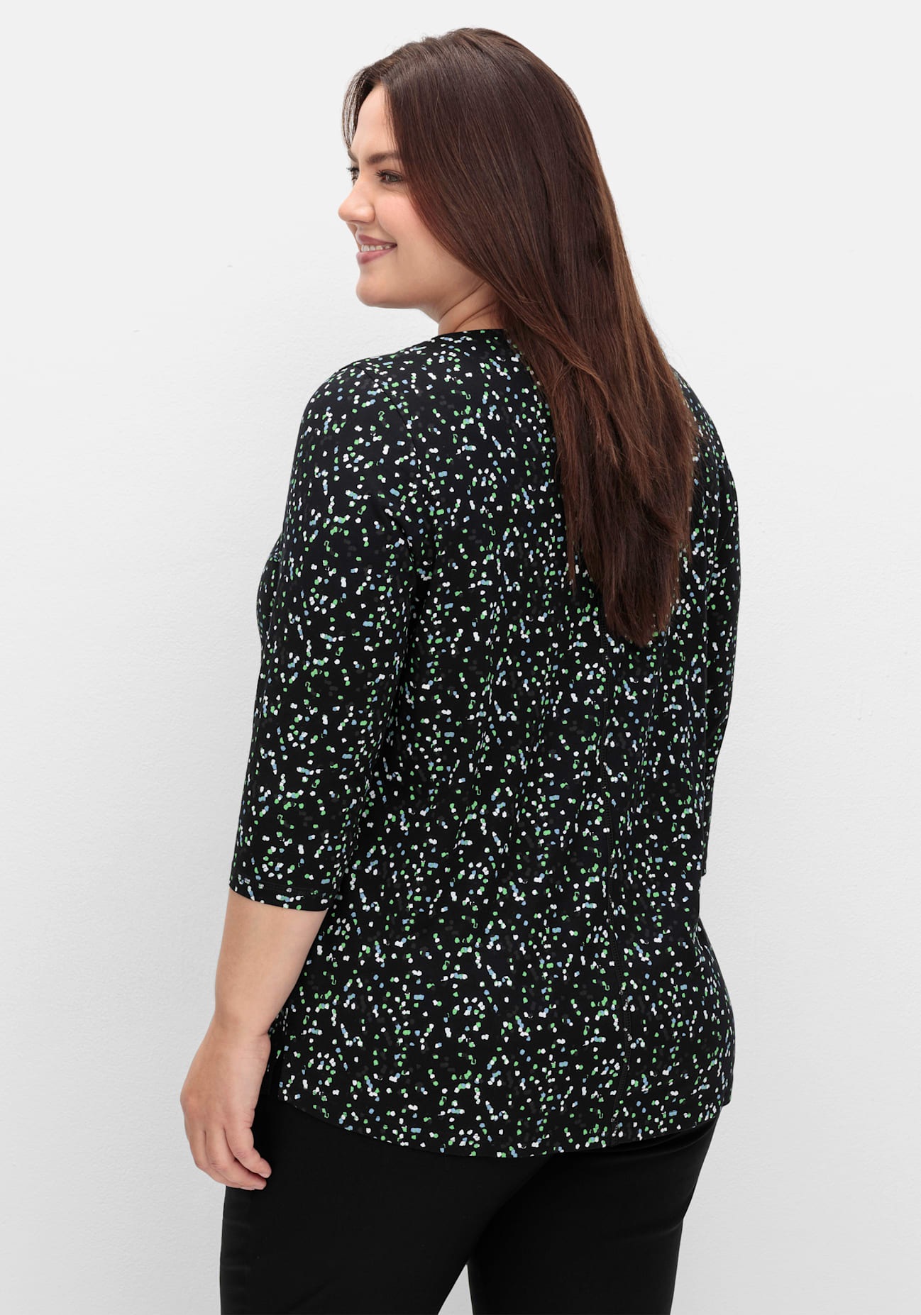 Sheego 3/4-Arm-Shirt »3/4-Arm-Shirt« 1 tlg.
