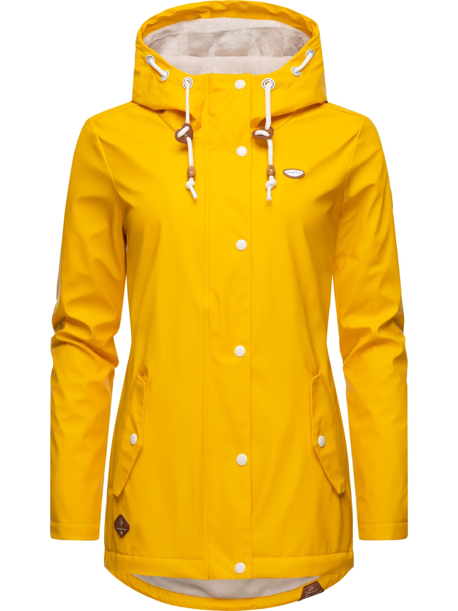 Ragwear Regenjacke »Regenjacke YM-Marge«, mit Kapuze, stylische Übergangsjacke mit großer Kapuze