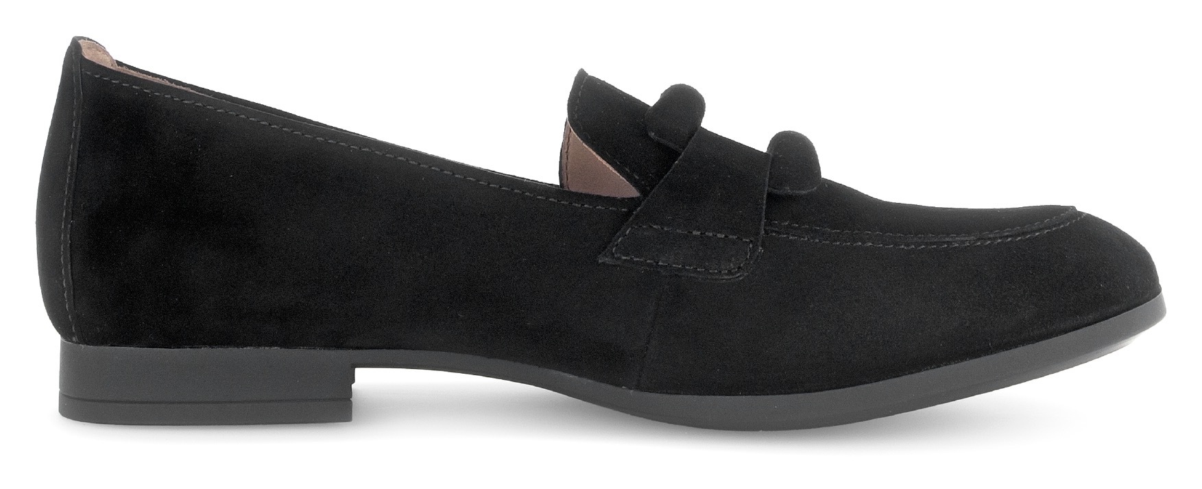 Gabor Slipper, Businessschuh, Halbschuh, Schlupfschuh mit bezogener Zierschnalle
