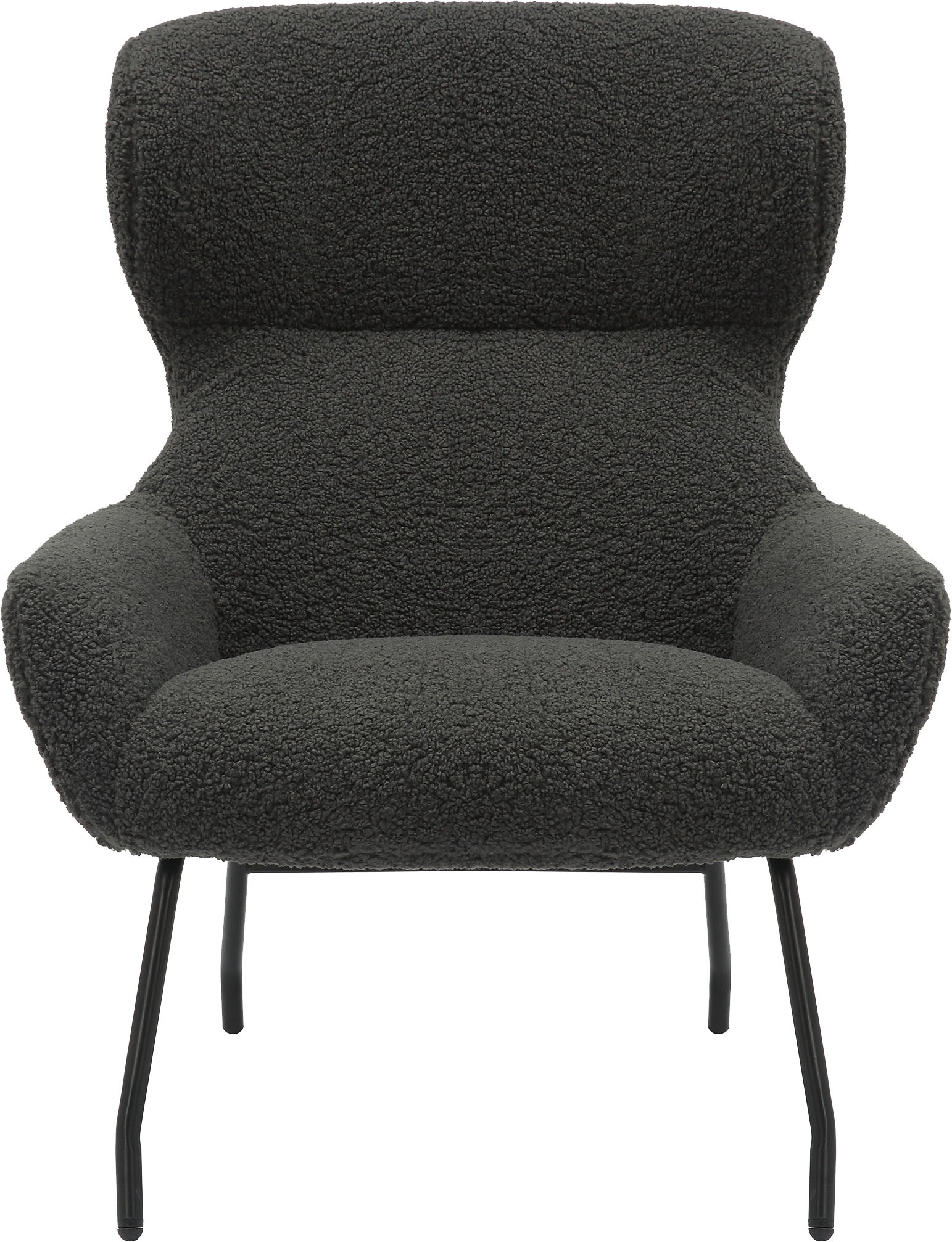 SalesFever Sessel, (Set, 2 St.), mit Bezug in Teddyfelloptik