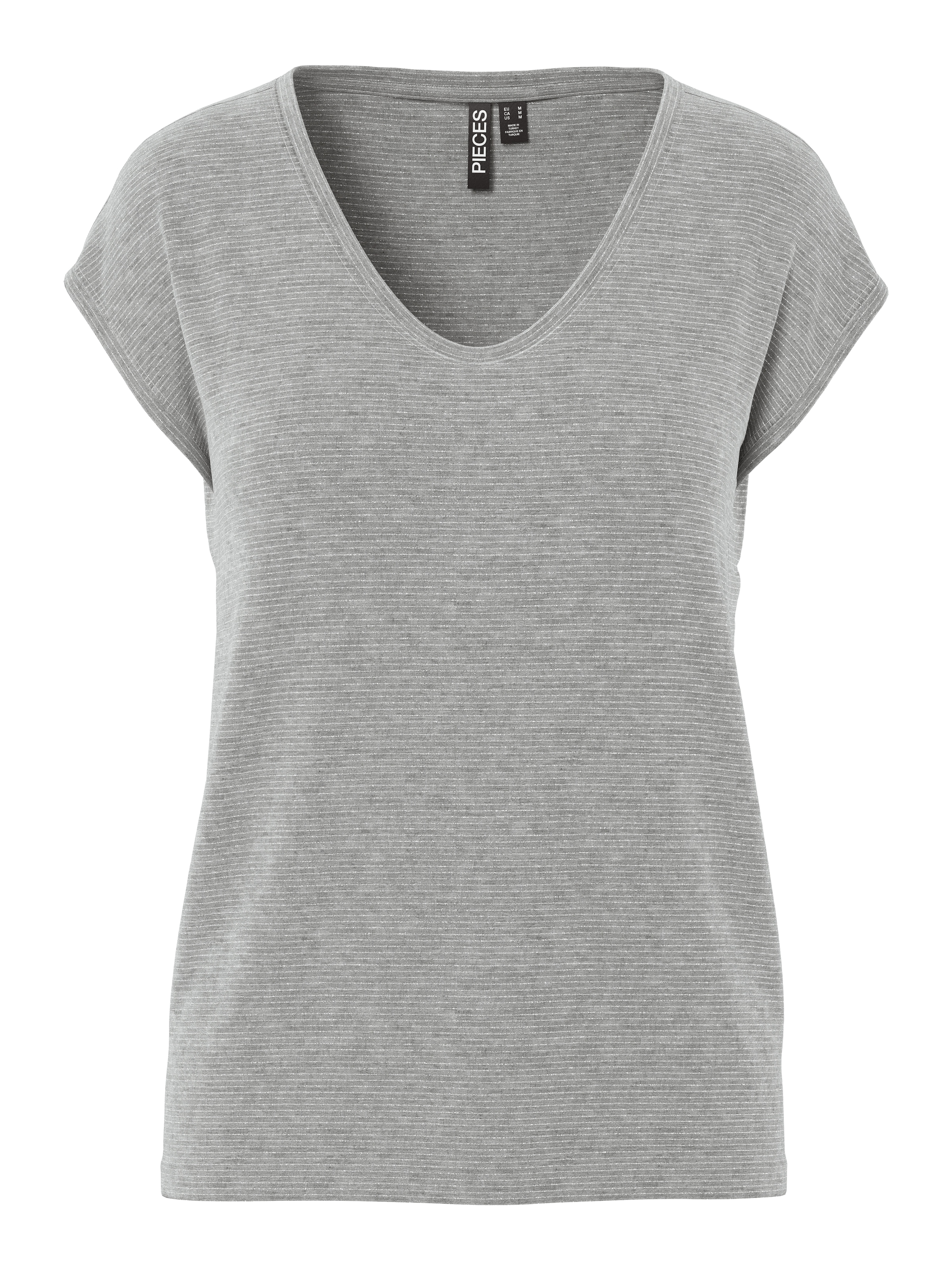 pieces Kurzarmshirt »PC BILLO« Viskosemischung, loose fit