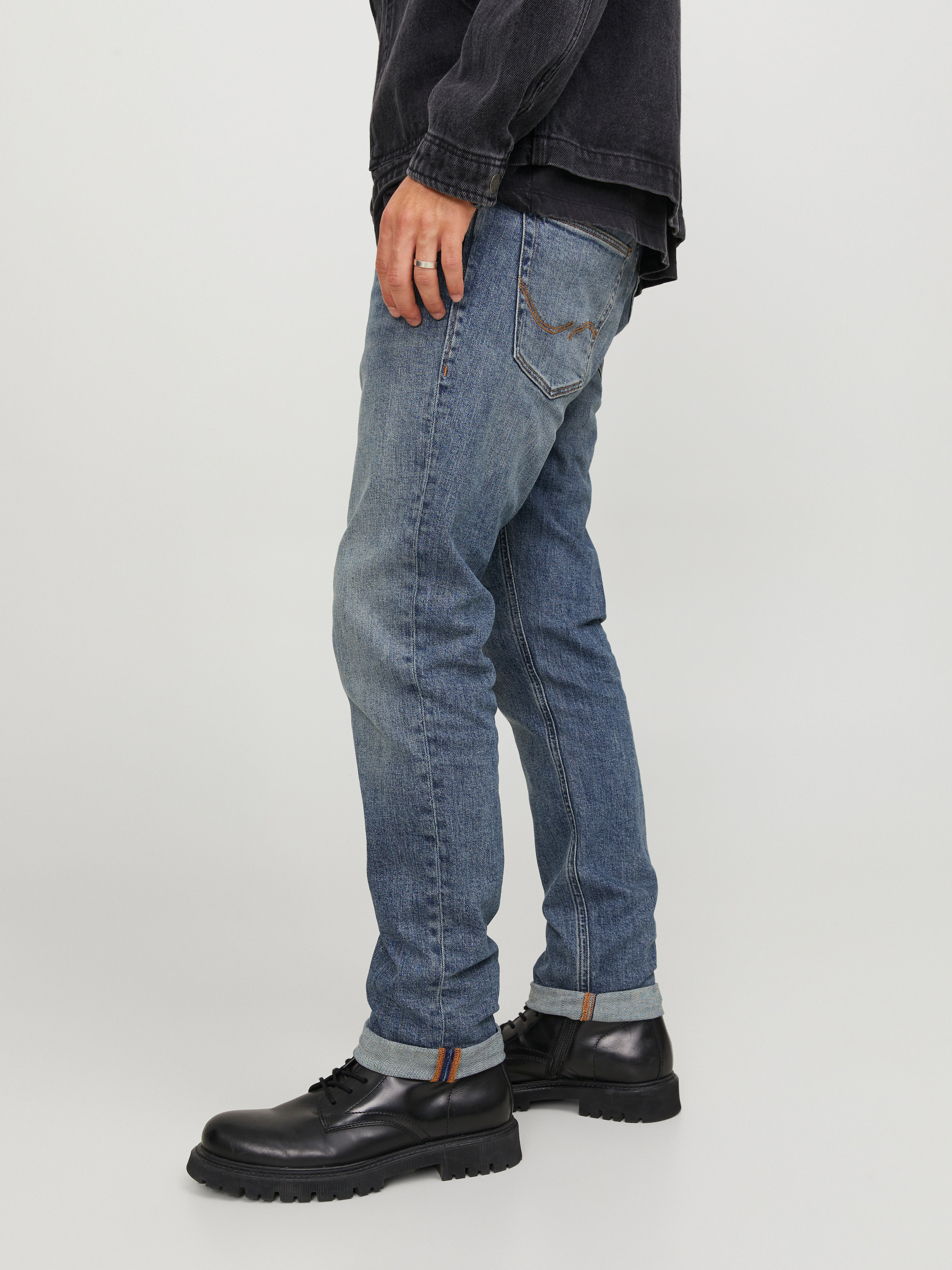 Jack & Jones Slim-fit-Jeans »JJIGLENN JJCOLE AM 171 SN«