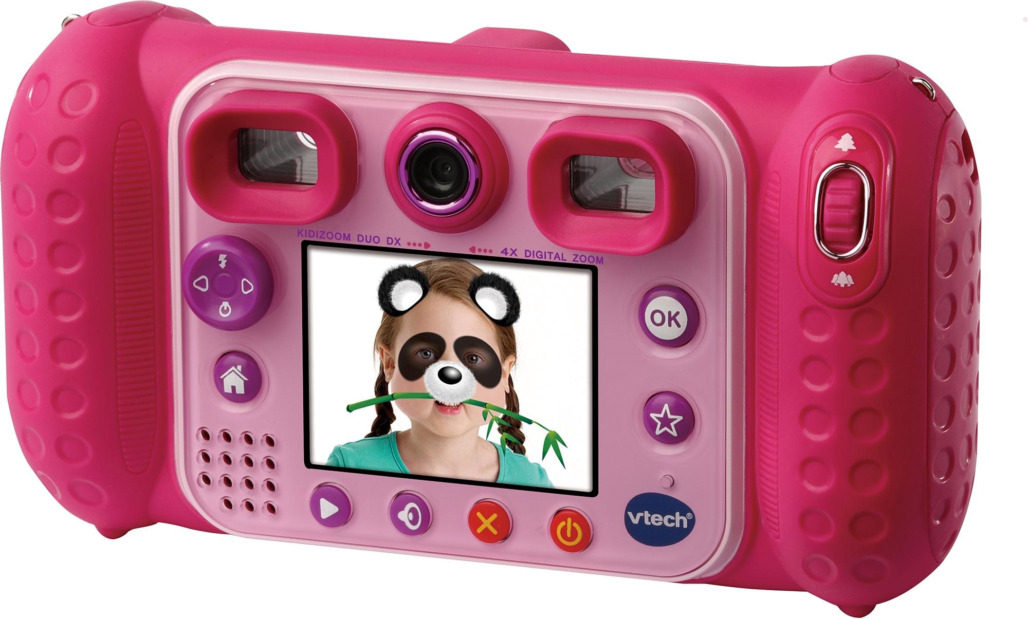 Vtech® Kinderkamera »Kidizoom Duo DX, bei pink«, inklusive MP, 5 Kopfhörer