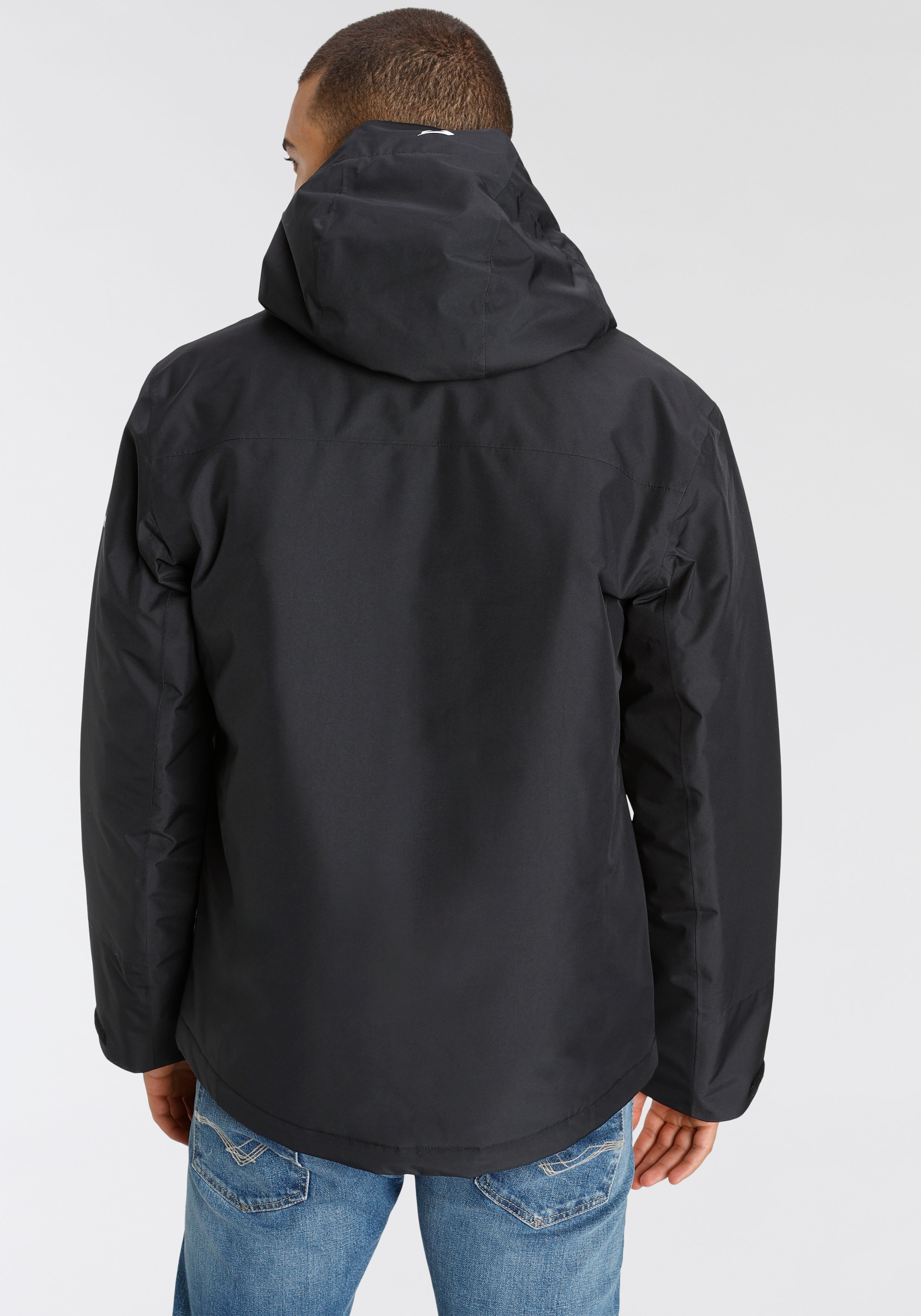 Schöffel Funktionsjacke »Jacket Hovdala«, mit Kapuze, Atmungsaktiv & Wasserabweisend & Winddicht