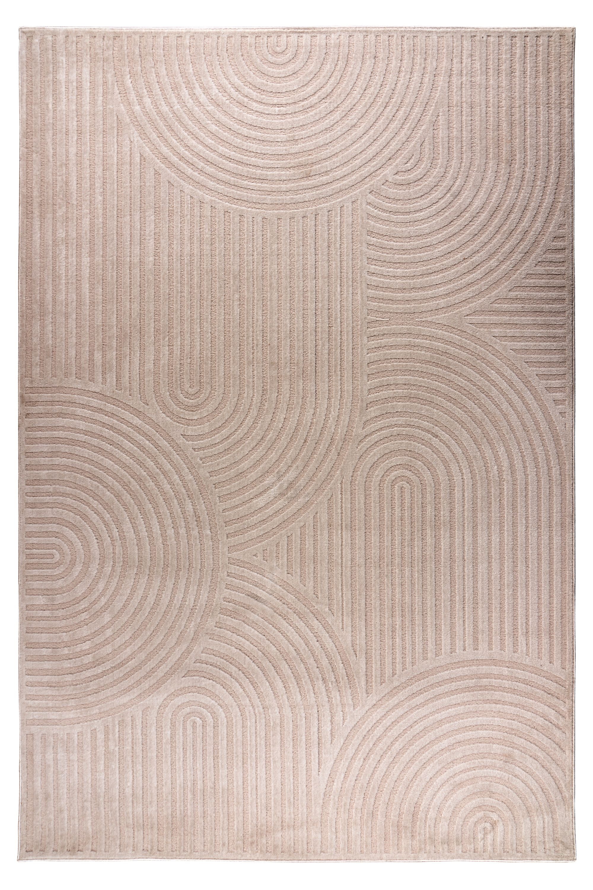 Kayoom Teppich »Bandito 325« rechteckig 11 mm Höhe modernes Design, Kurzflor, Wohnzimmer