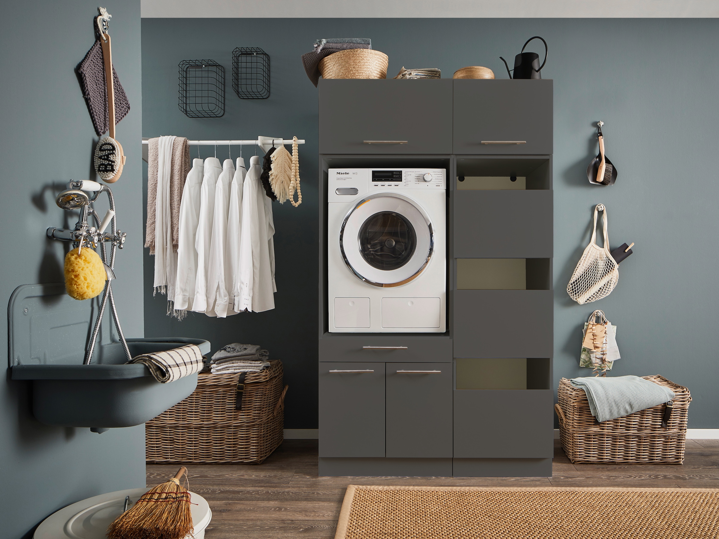 Laundreezy Mehrzweckschrank-Set »LAUNDREEZY LDSK5«