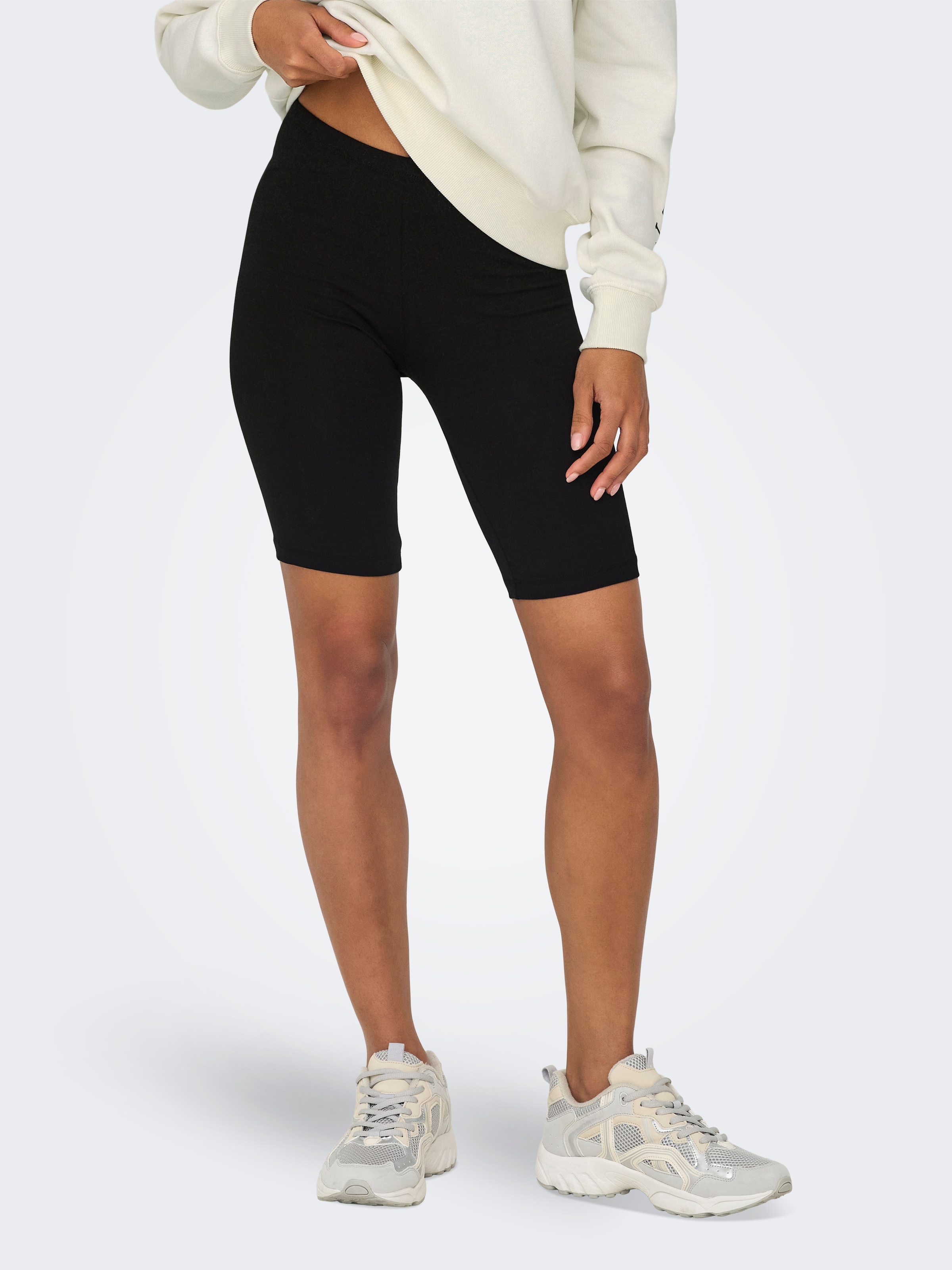 ONLY Radlerhose »ONLLIVE LOVE AOP CITY SHORTS 2-PACK JRS«, (Set, 2 tlg.)