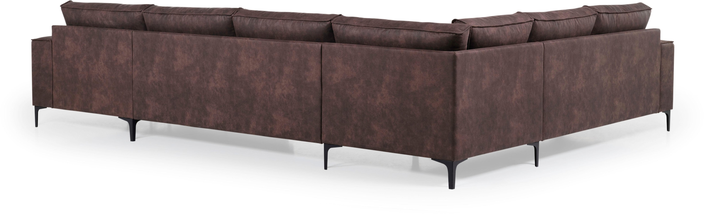 Places of Style Wohnlandschaft »Oland«, U-Form, im zeitlosem Design und hochwertiger Verabeitung