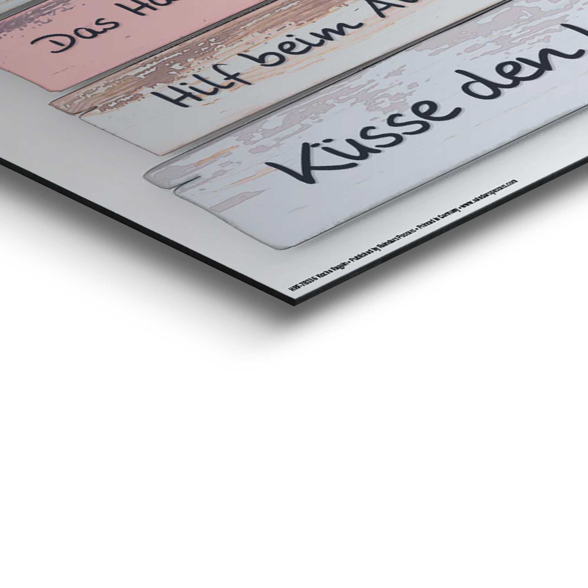 Reinders! Wandbild »Küchenregeln«