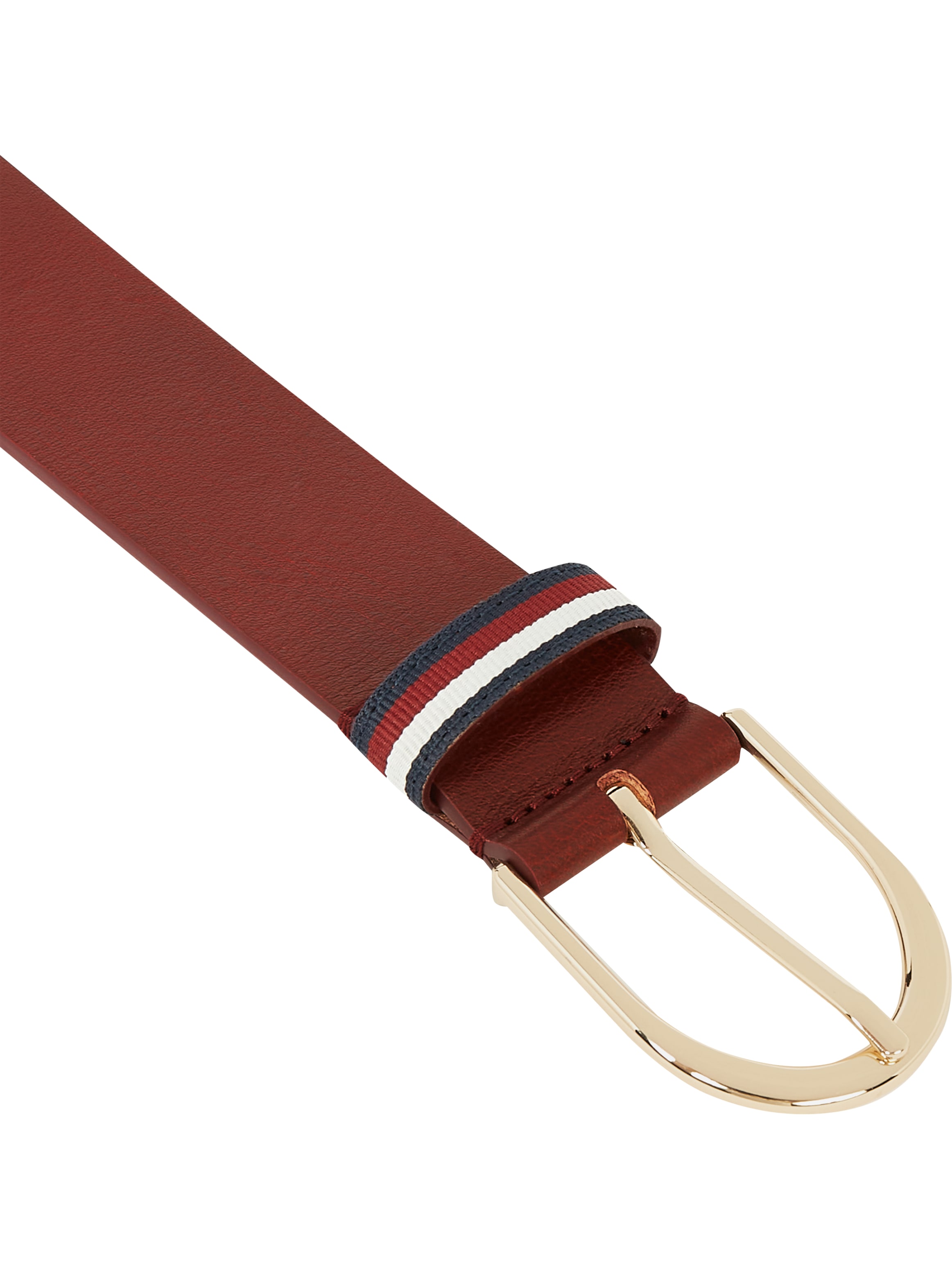 Tommy Hilfiger Ledergürtel »TH CORP CASUAL 3.5«, mit Logoprägung