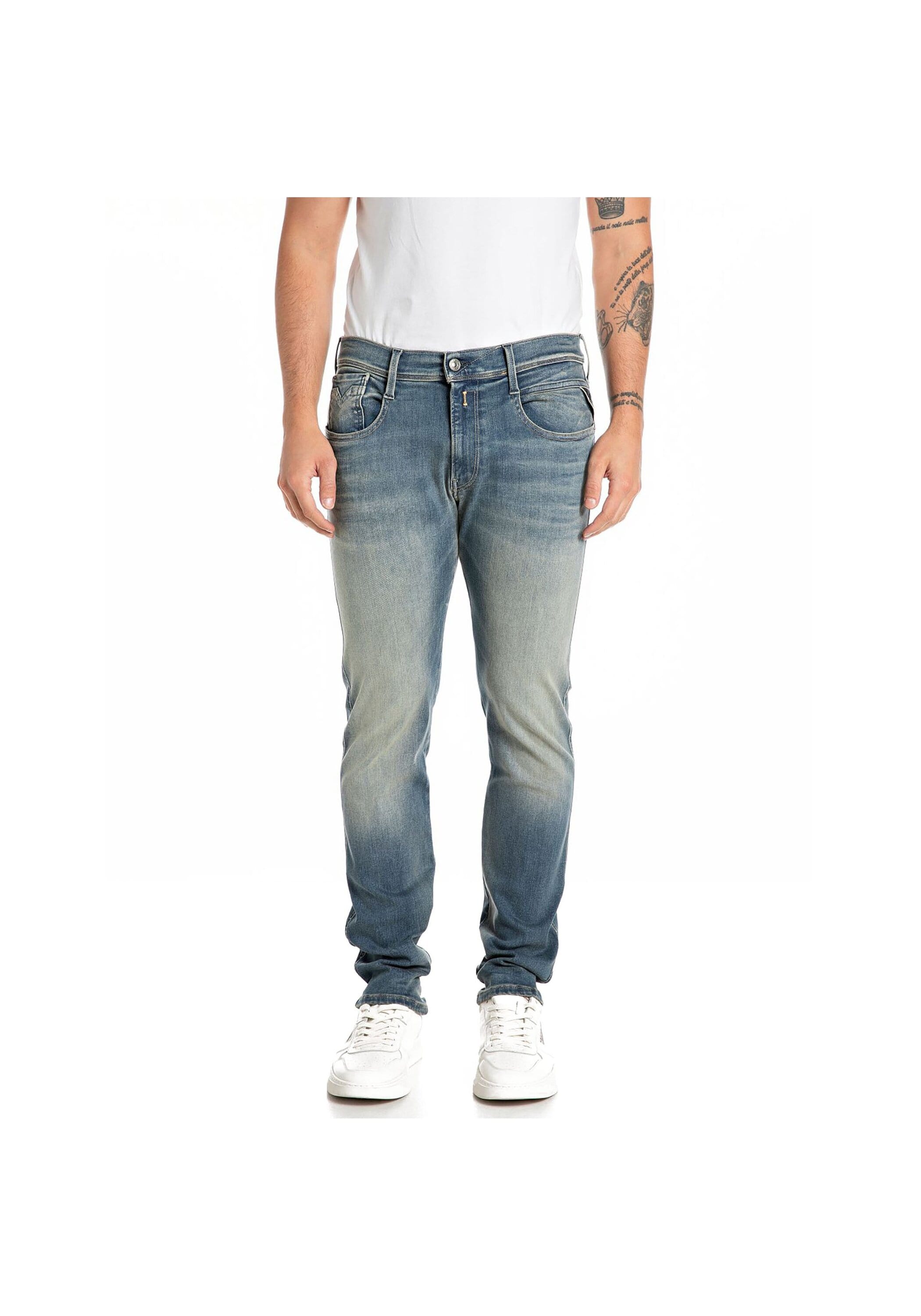 Replay Regular-fit-Jeans »Jeans Hyperflex Stretch ANBASS«