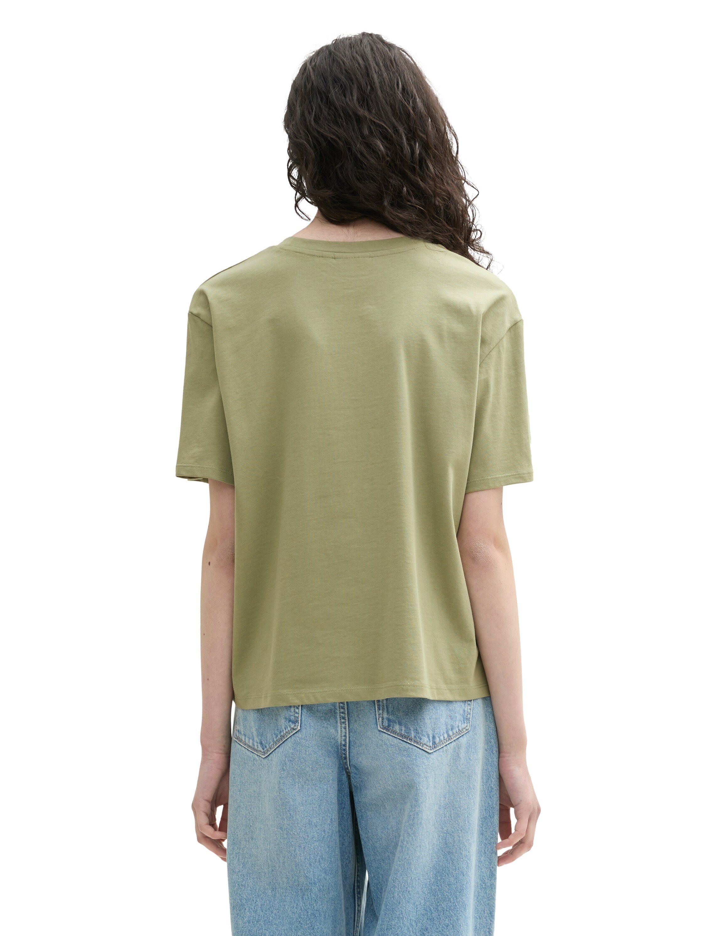 TOM TAILOR Denim T-Shirt »Boxy«, aus reiner Baumwolle