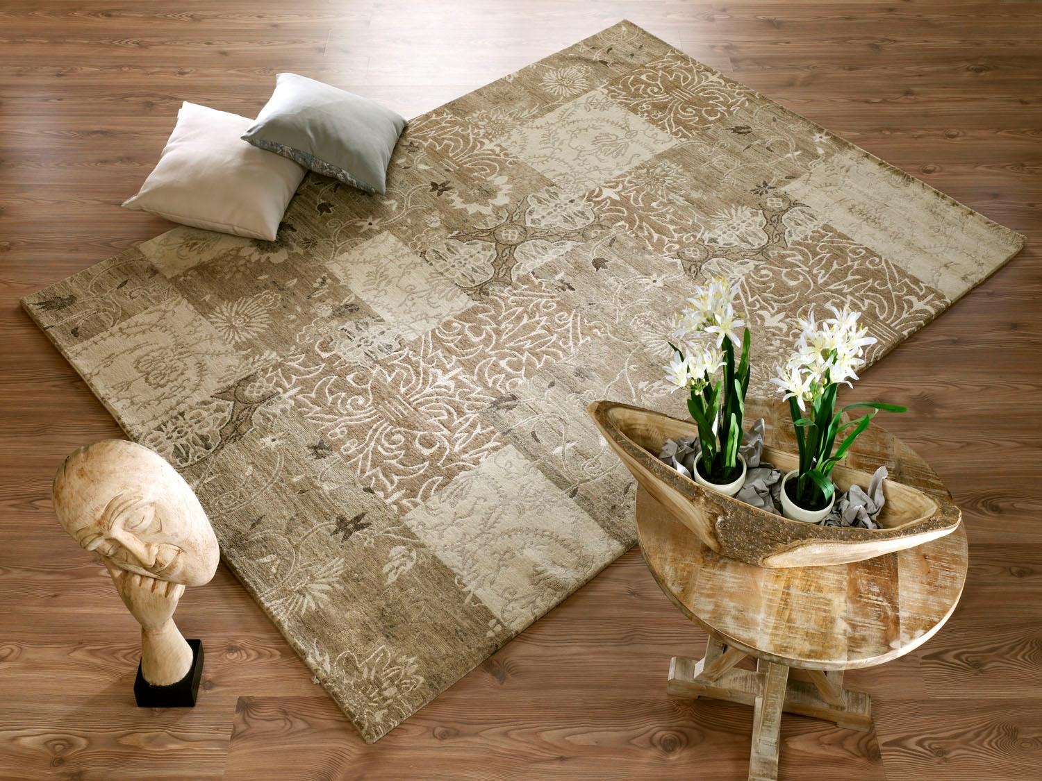 OCI DIE TEPPICHMARKE Teppich »Silk Natini«, rechteckig, 5 mm Höhe, handgeknüpft, Wohnzimmer