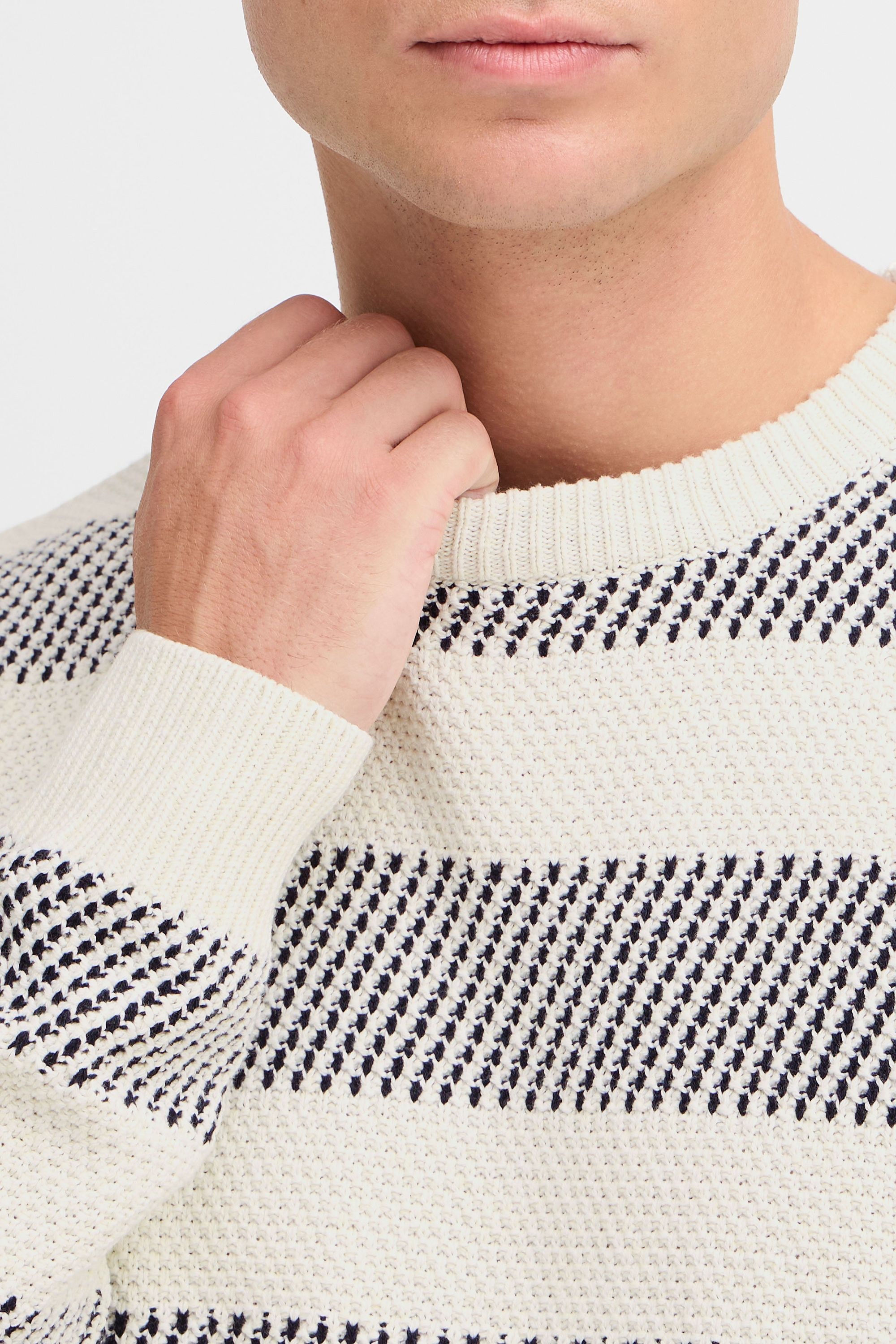 Indicode Strickfleece-Pullover »Strickpullover IDTelly«