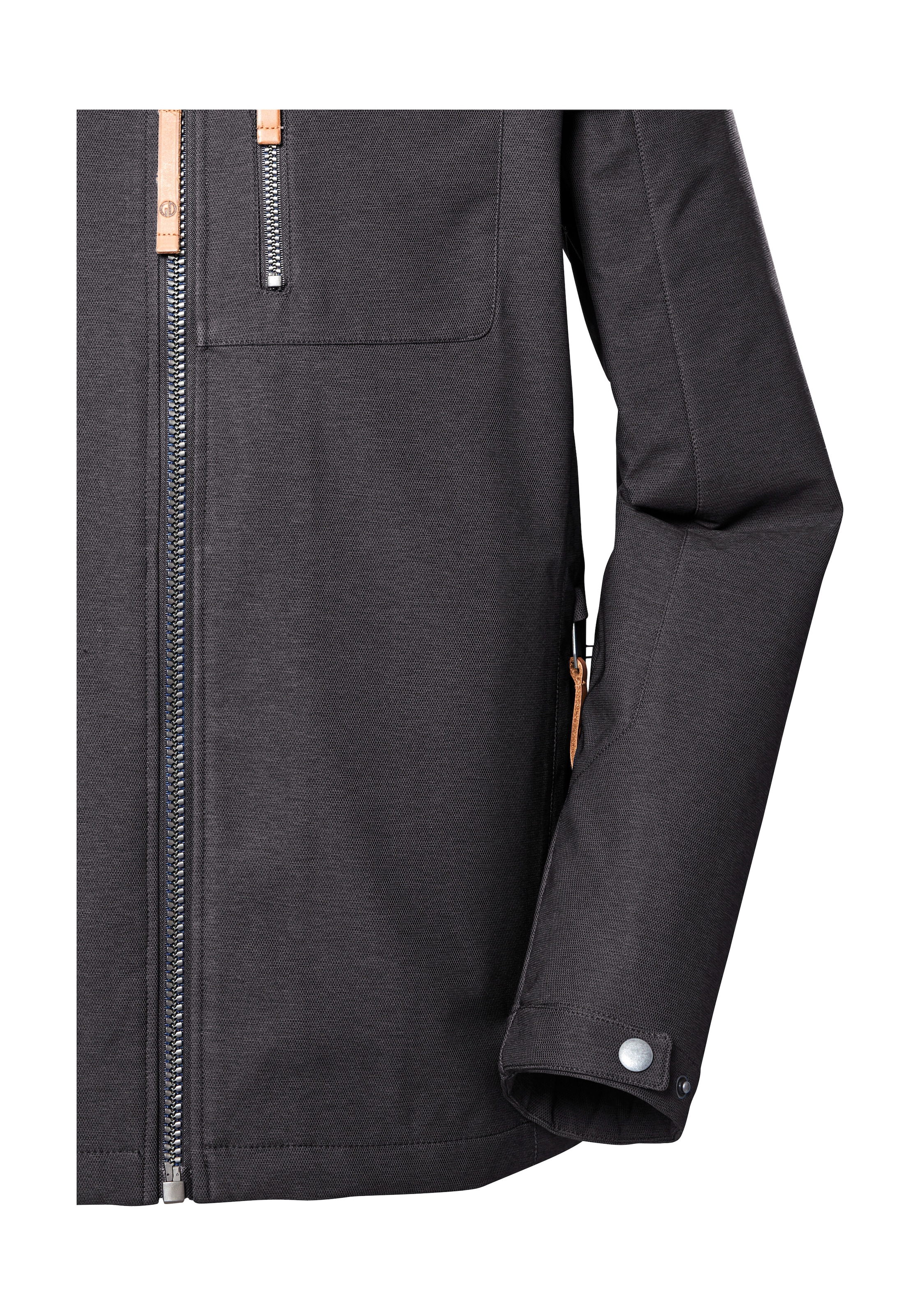 G.I.G.A. DX by killtec Softshelljacke »GS 7 MN SFTSHLL JCKT«, Herren Softshelljacke: wasserabweisend, abnehmbare Kapuze, nachhaltig
