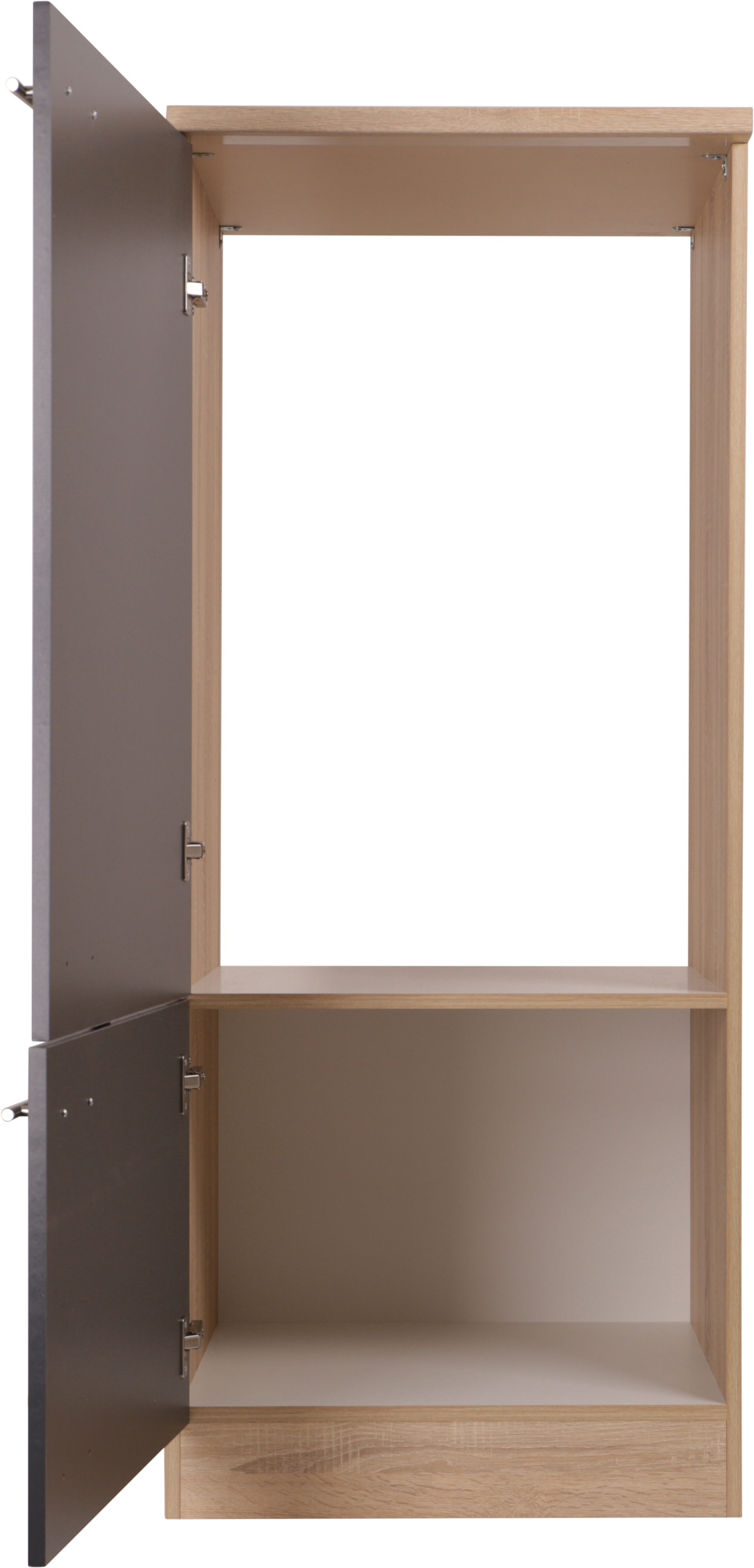 RESPEKTA Kühlumbauschrank »Merle« Breite 60 cm, Türen wechselseitig anschlagbar, Höhe 144,8 cm