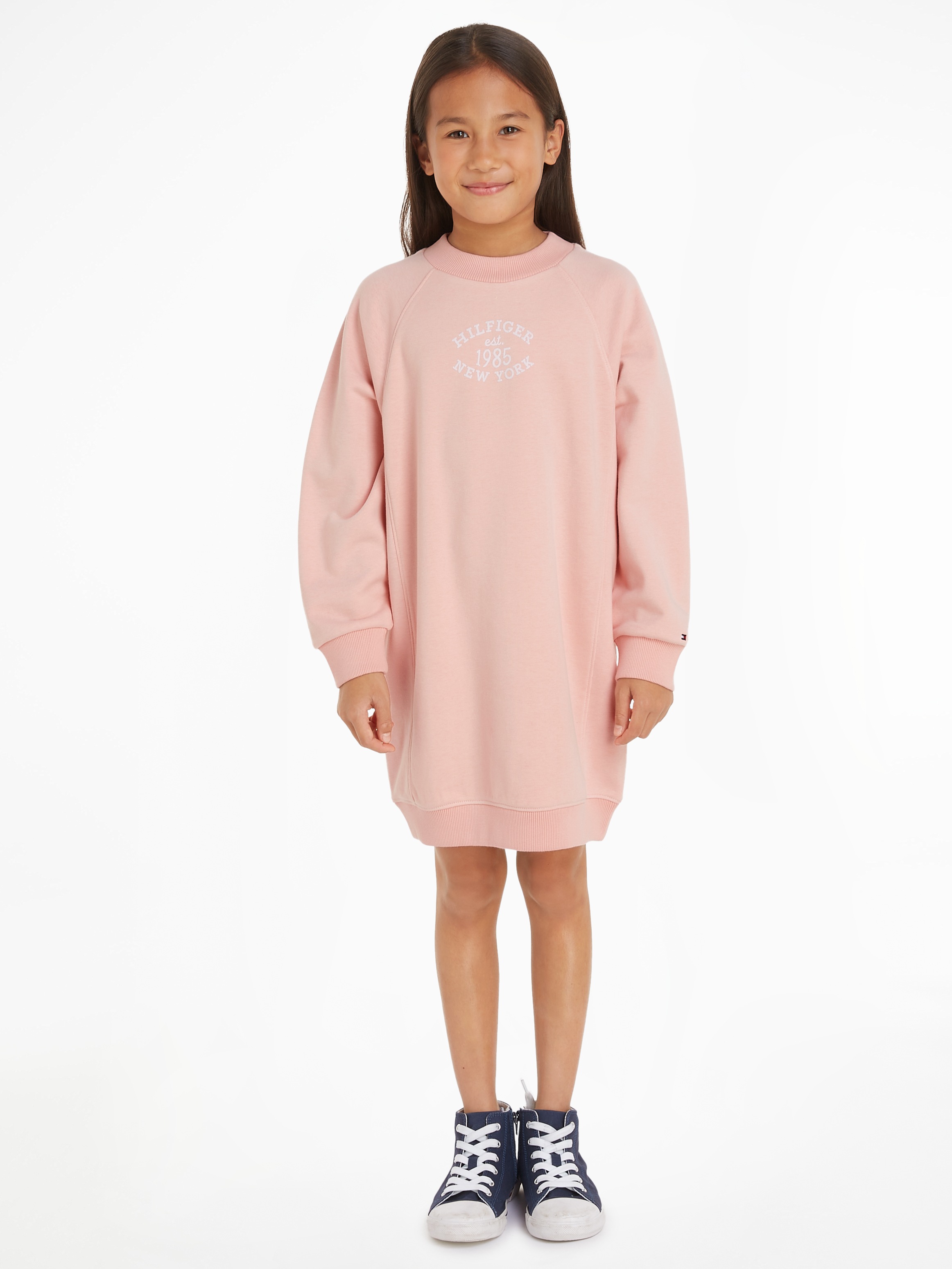 Tommy Hilfiger Sweatkleid »MONOTYPE DRESS LS«, Kinder bis 16 Jahre
