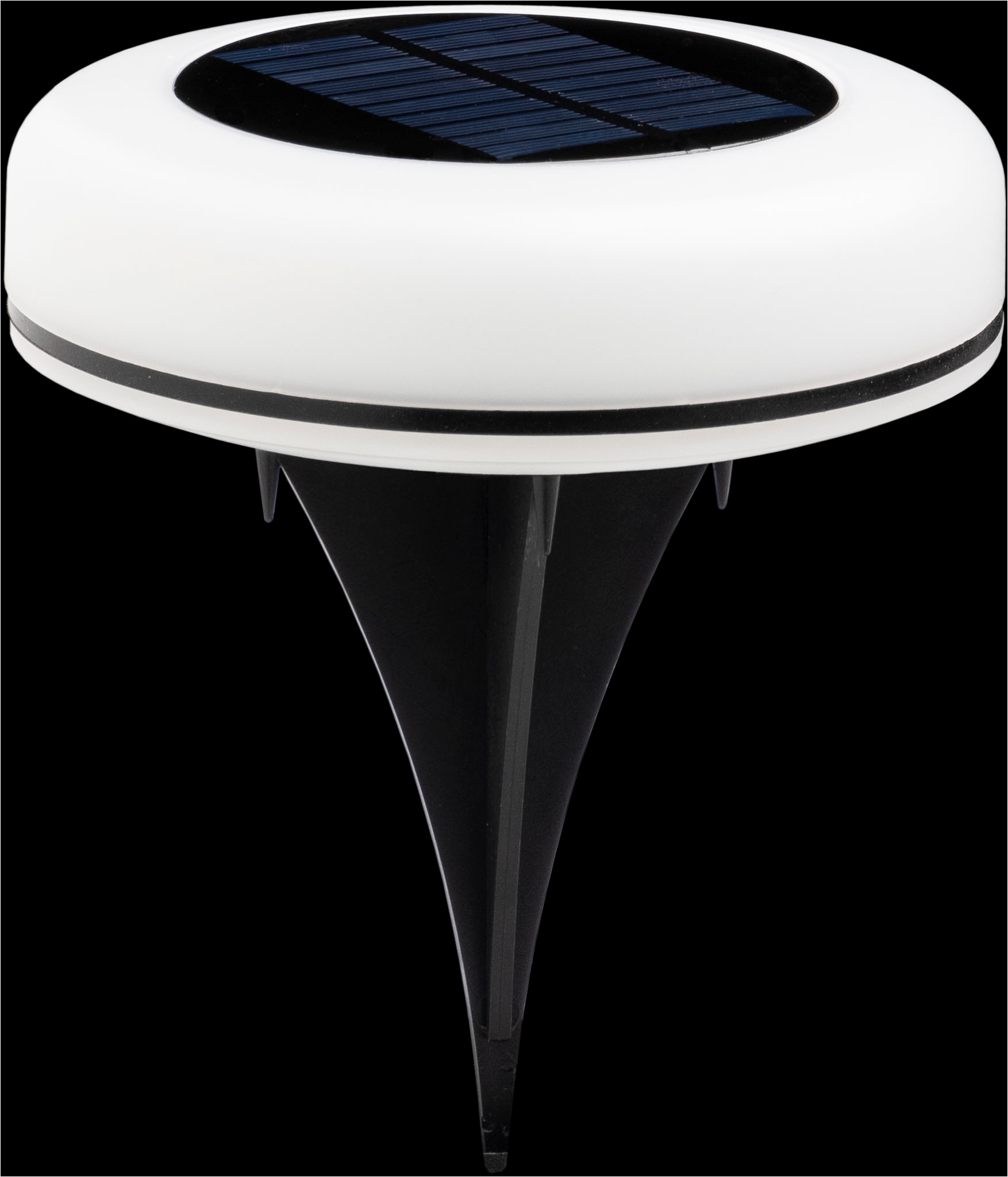 LUXFORM Gartenleuchte »Luxform Solar Leshy« LED-Modul 1 Stk. Warmweiß RGB-Gartenleuchte, Solarenergie, Smarthome, kabellos