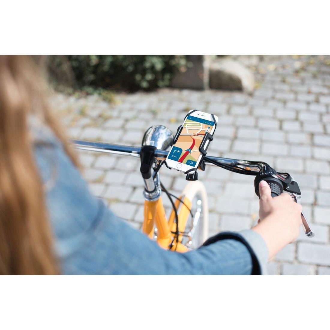 Hama Handy-Halterung »Universal Smartphone Fahrradhalter Handyhalterung  Breite von 5 bis 9 cm« ➥ 3 Jahre XXL Garantie