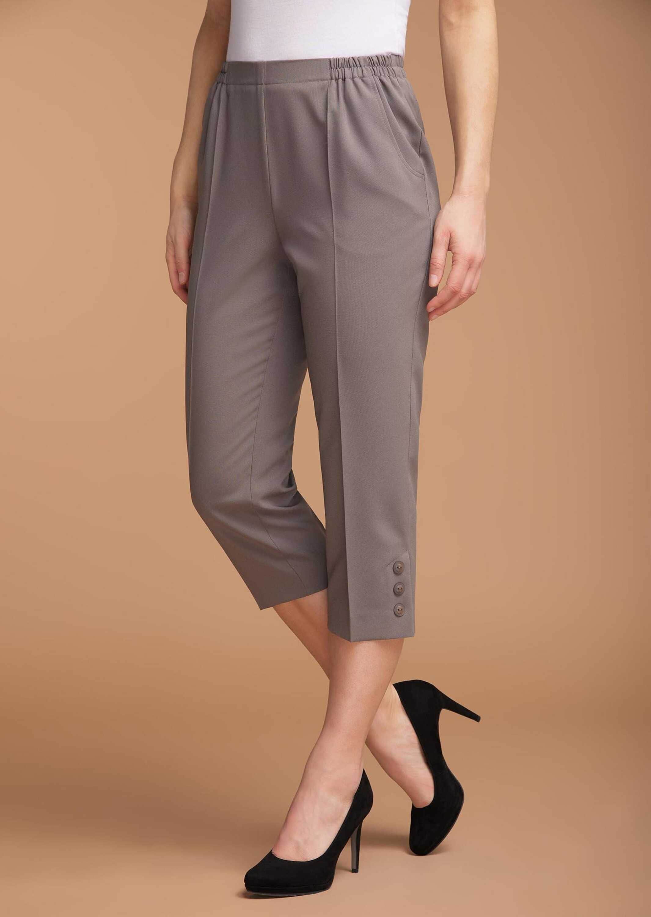 GOLDNER Caprihose »Pflegeleichte Capri-Schlupfhose«  Ohne