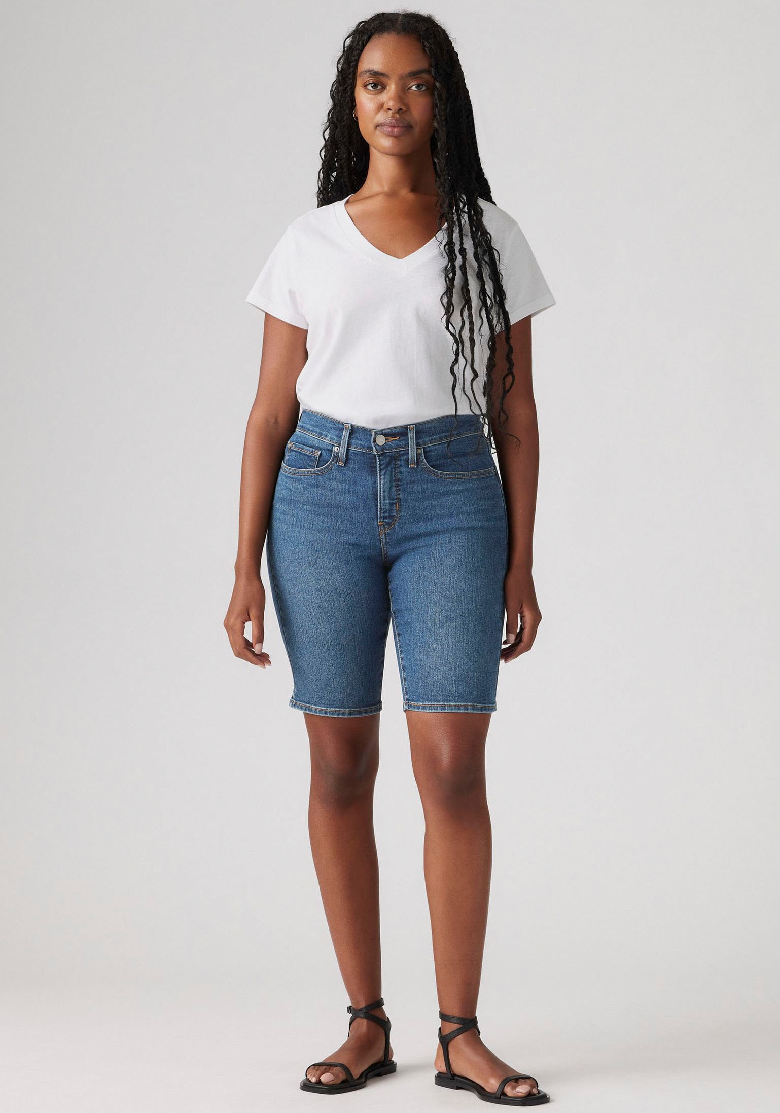 Levi's® Shorts »SHAPING BERMUDA«, im Five-Pocket Style