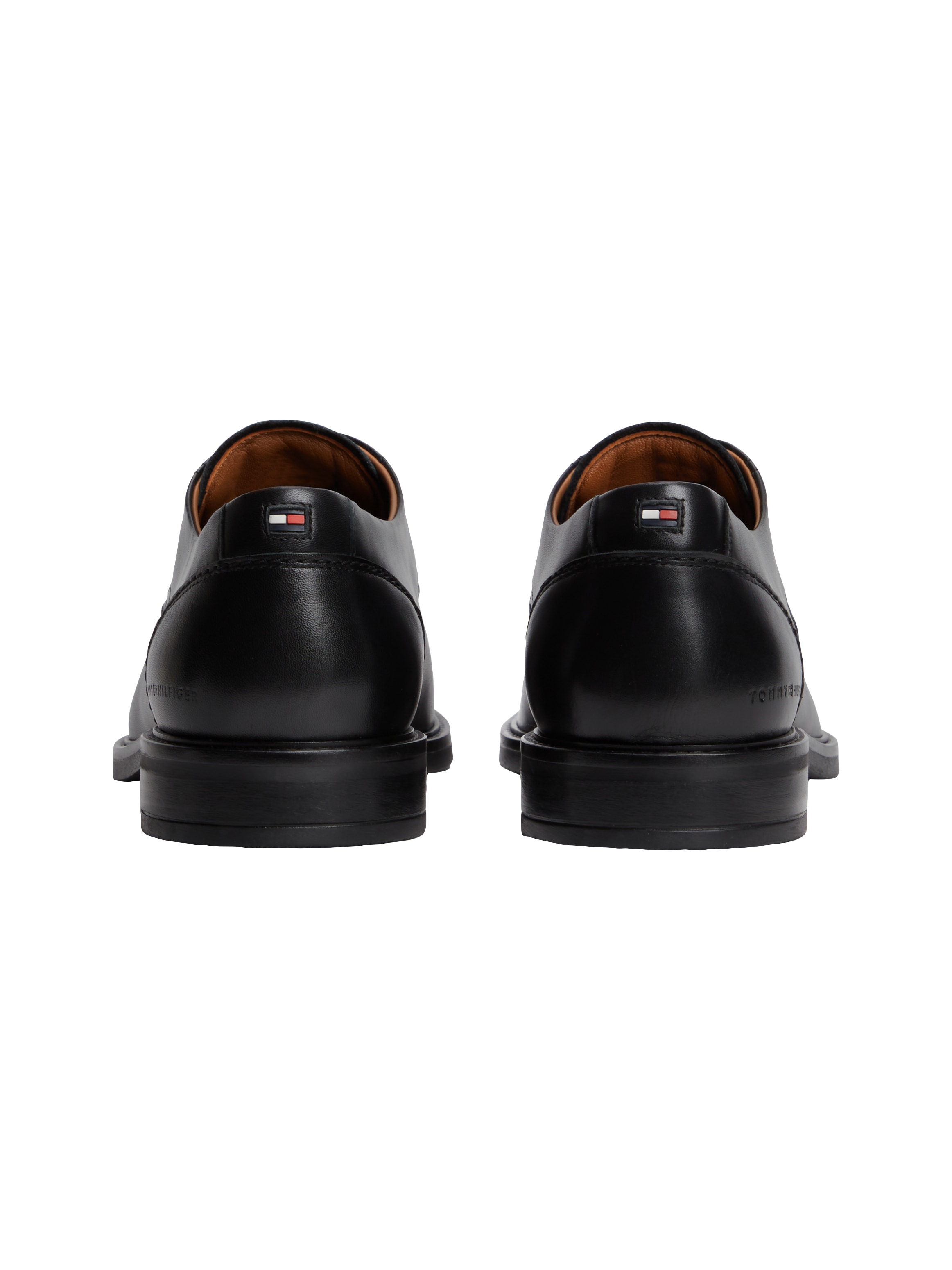 Tommy Hilfiger Schnürschuh »CORPORATE DRESSY LTH SHOE«  Abendschuh, Festtagsschuh mit dezenten Ziernähten